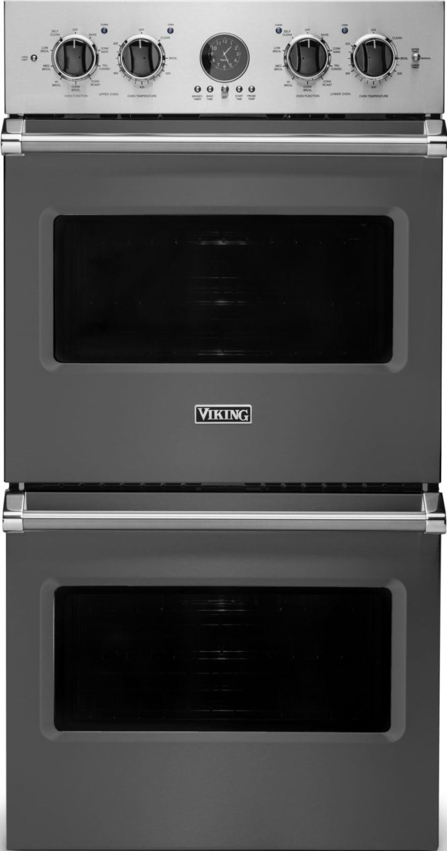 Viking VDOE527DG  5 Series 27 Inch Damascus Grey Electric Double Wall  Oven