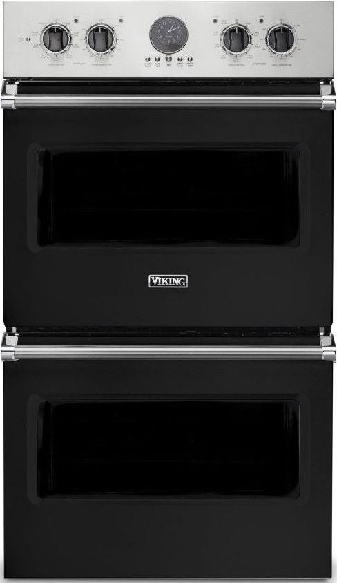 Viking VDOE530CS 5 Series 30 Inch Cast Black Electric Double Wall Oven