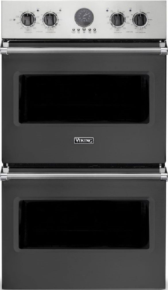 Viking VDOE530DG 5 Series 30 Inch Damascus Grey Electric Double Wall Oven