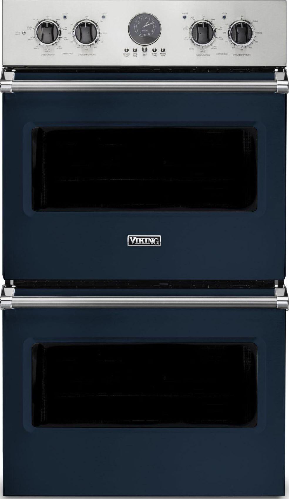 Viking VDOE530SB  5 Series 30 Inch Slate Blue Electric Double Wall  Oven