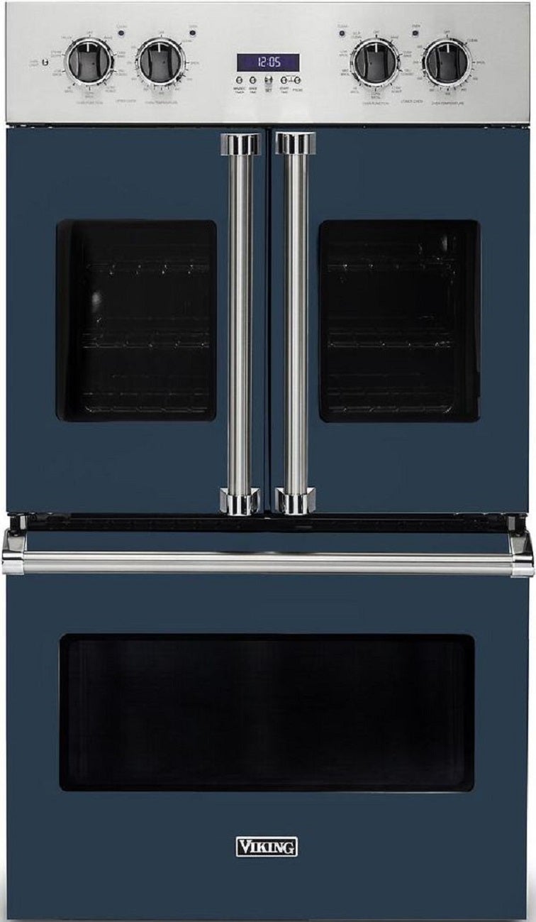 Viking VDOF7301SB  7 Series 30 Inch Slate Blue Electric Double Wall  French Door Oven