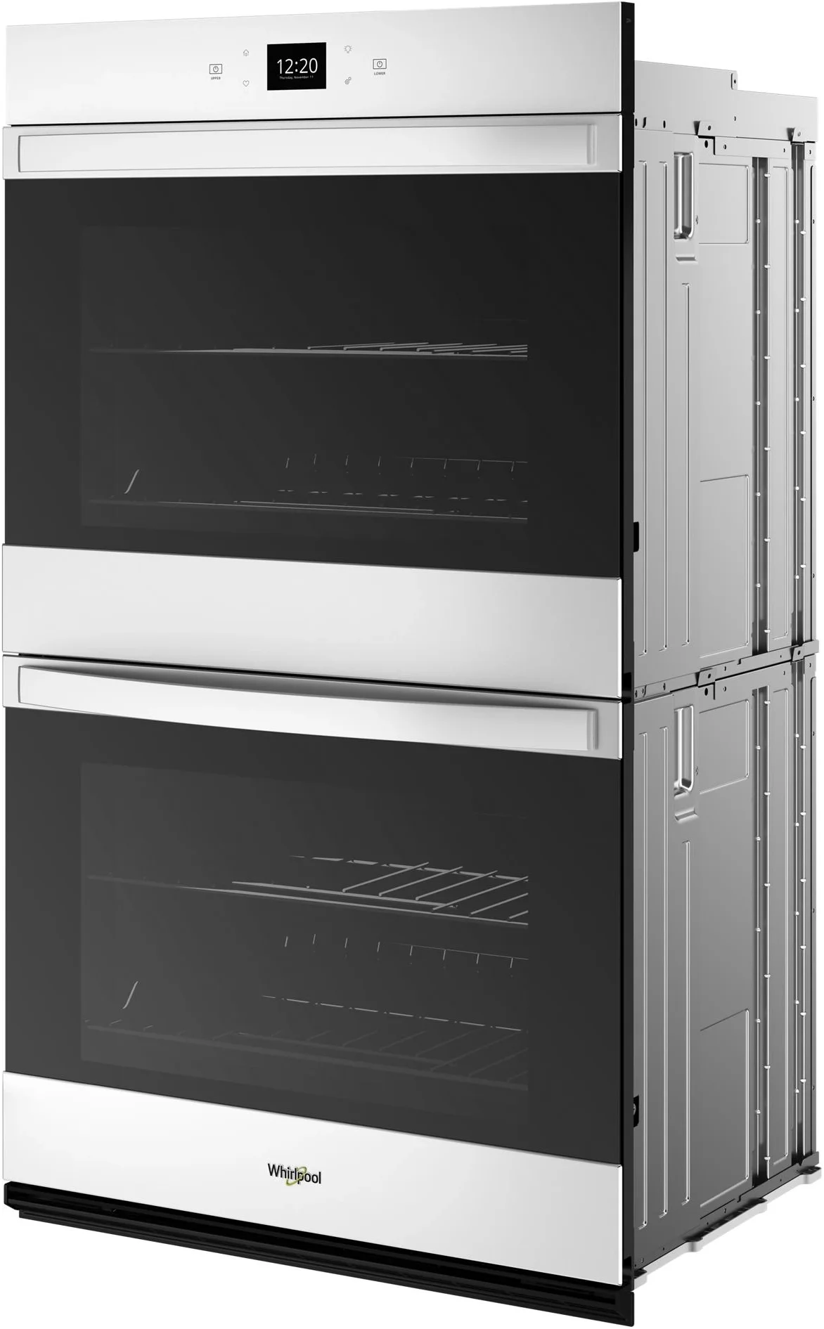 Whirlpool WOED5027LW 27 Inch White Electric Double Wall Oven