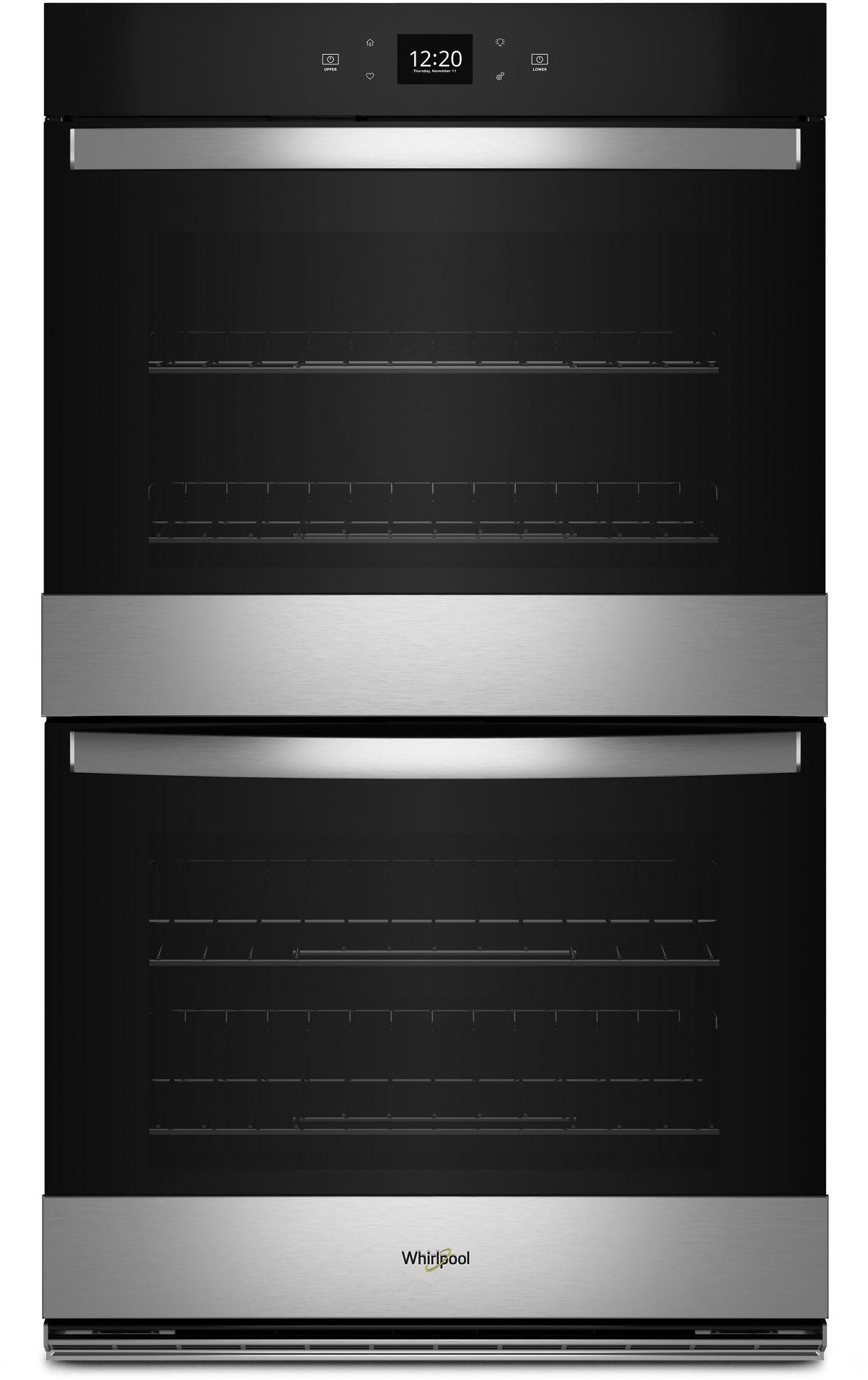 Whirlpool WOED5030LZ 30 Inch Fingerprint Resistant Stainless Steel Electric Double Wall Oven