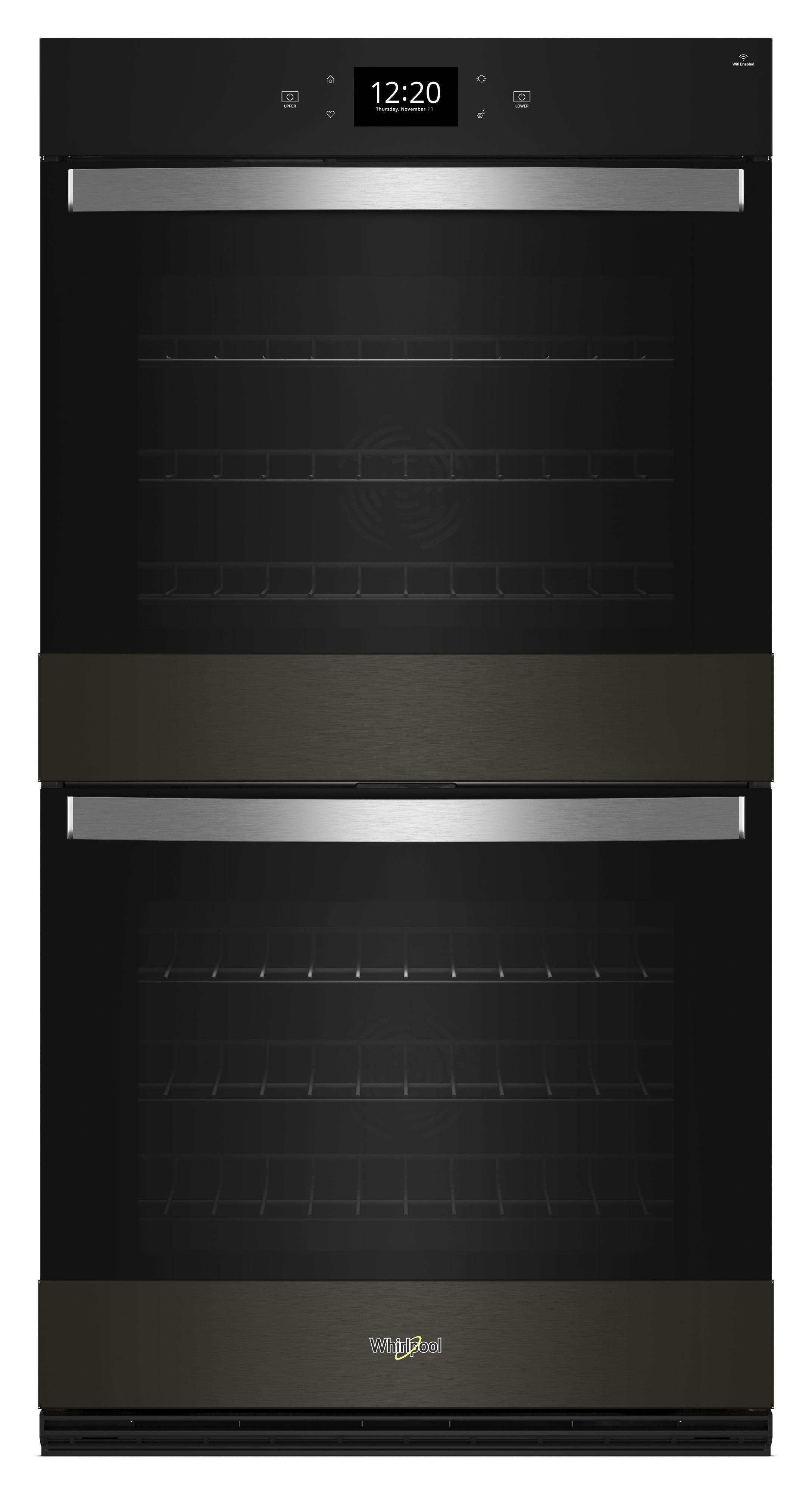 Whirlpool WOED7030PV 30 Inch Black Stainless Steel Electric Double Wall Oven