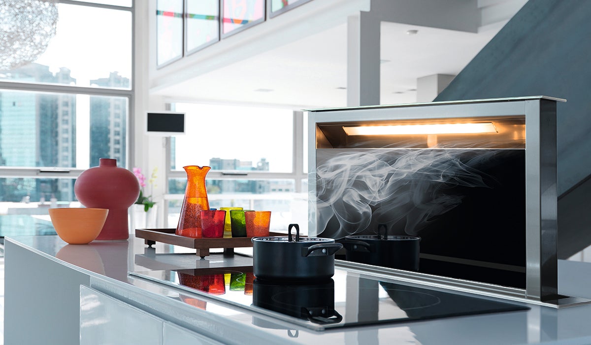 Faber SCLX3015BKNBB 30 Inch  Convertible Downdraft