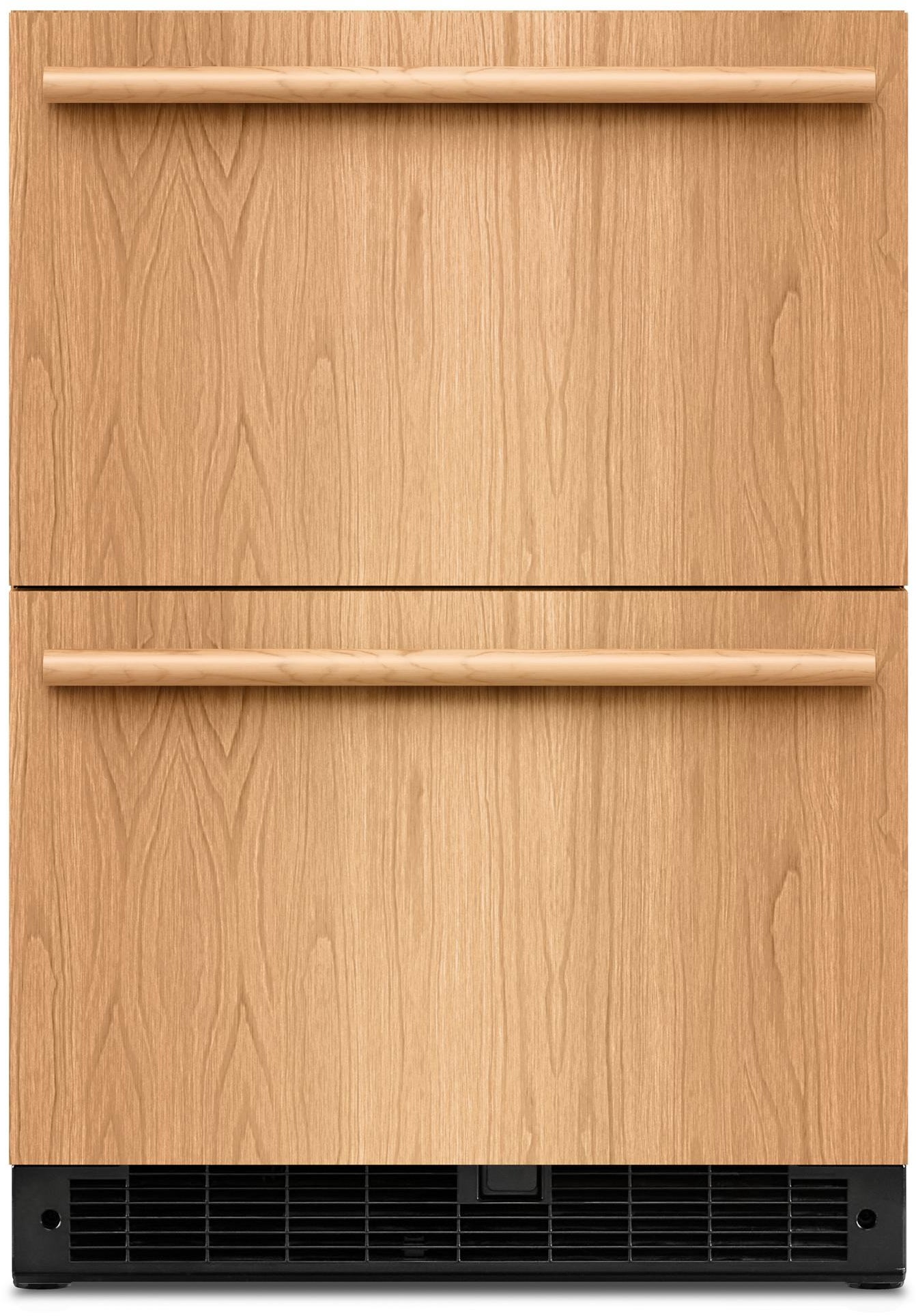 KitchenAid 24 Inch Undercounter Double-Drawer Refrigerator with 4.4 cu. ft. Capacity, Temperature Monitoring System, Ultra-Bright LED Lighting, Door Alarm, Backlit Touch Controls, Sabbath Mode and Star-K Certified: Panel Ready