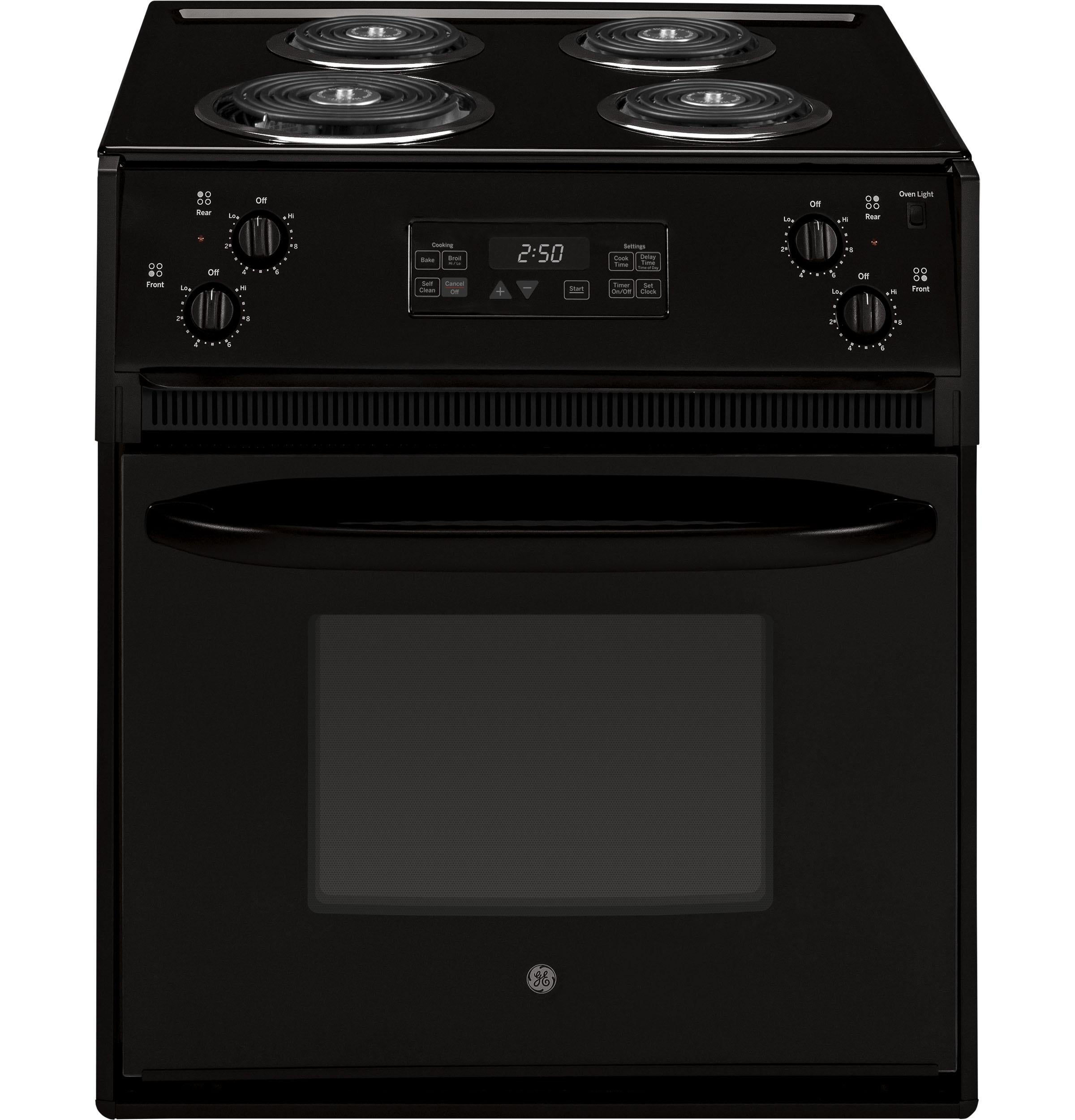 GE JM250DTBB 27 Inch Drop-In Electric Range