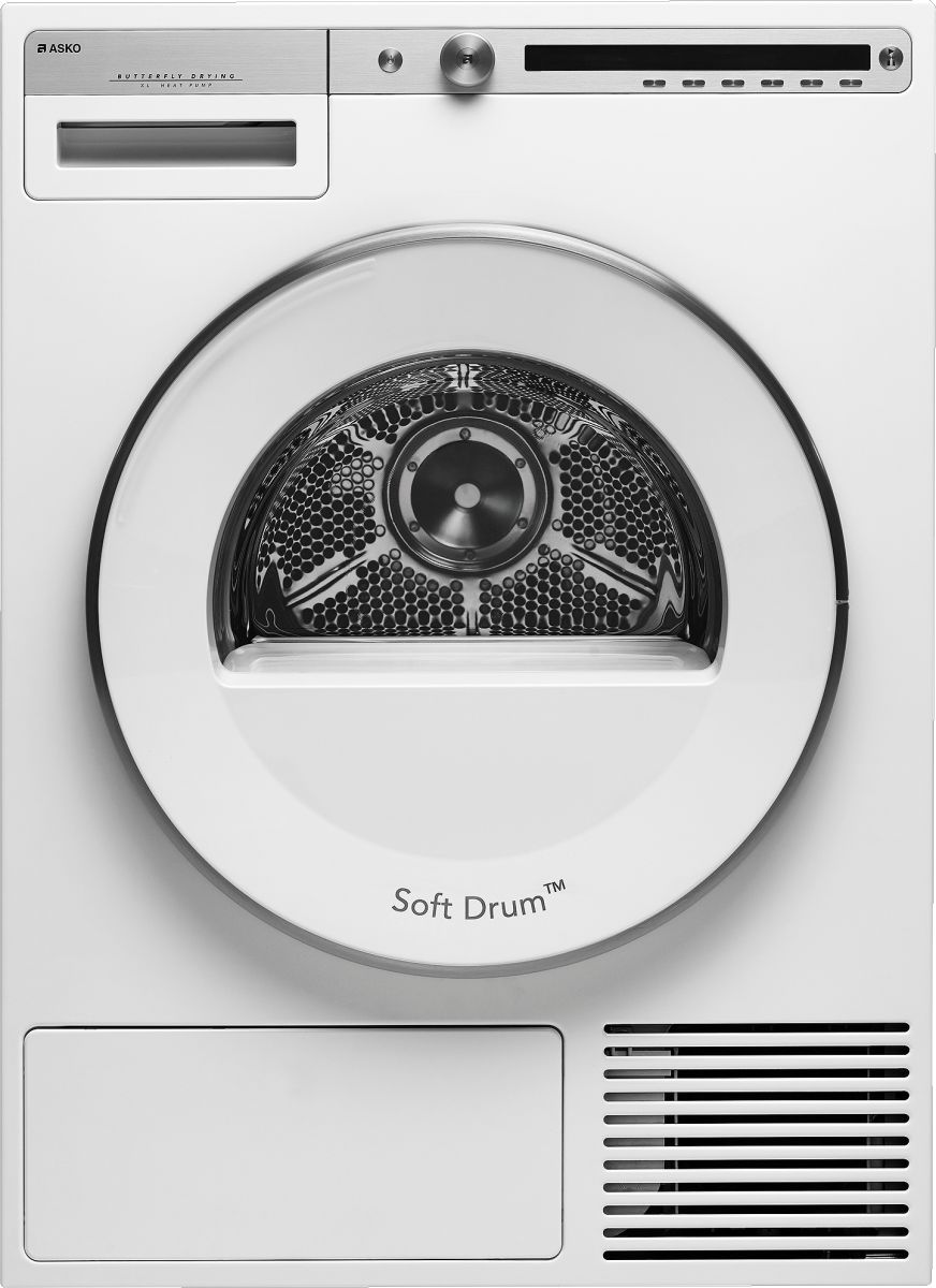 Asko T411HSW 24 Inch Electric Dryer with 5.1 cu. ft. Capacity