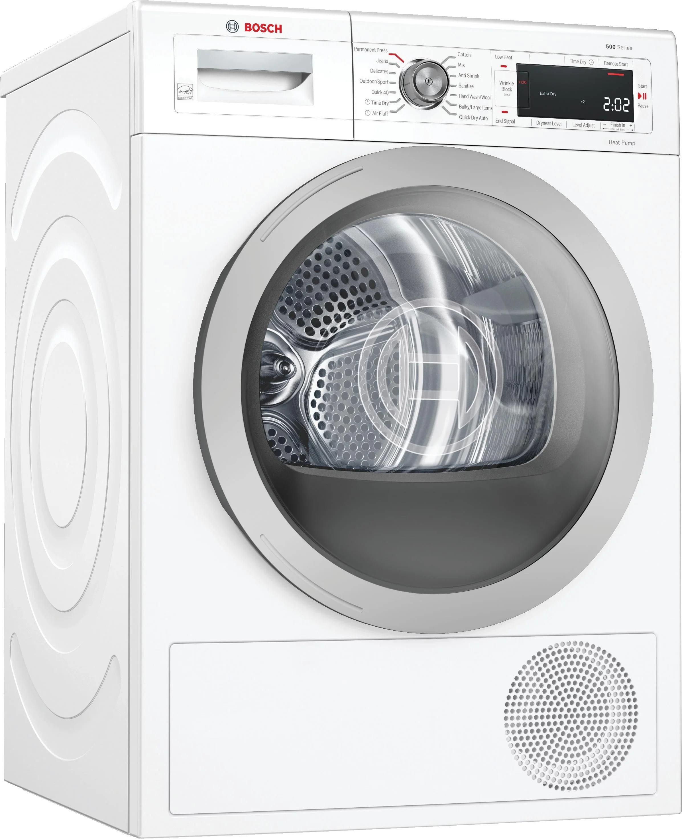 Bosch WTW87NH1UC 500 Series 24 Inch Electric Dryer with 4 cu. ft. Capacity