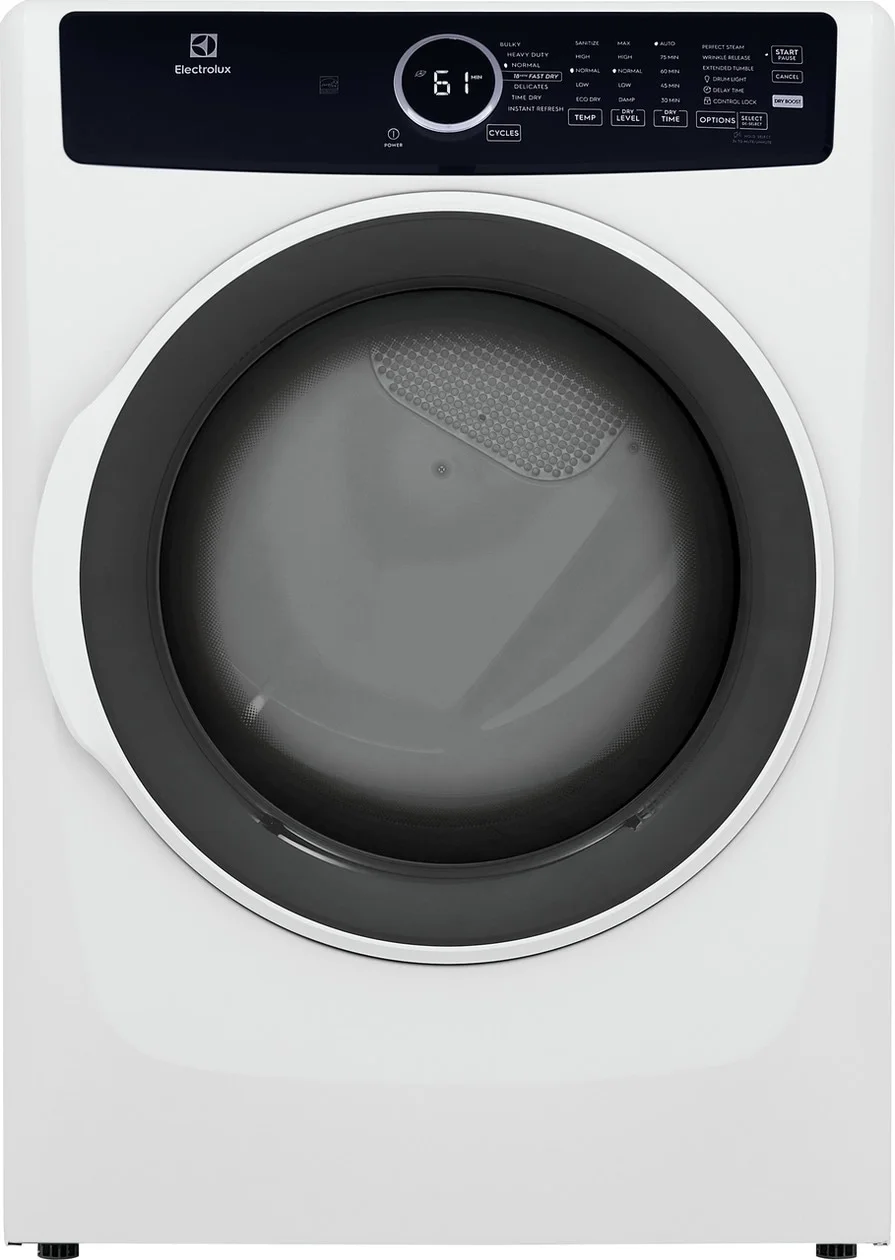 Electrolux ELFG7437AW 27 Inch Gas Dryer with 8 cu. ft. Capacity