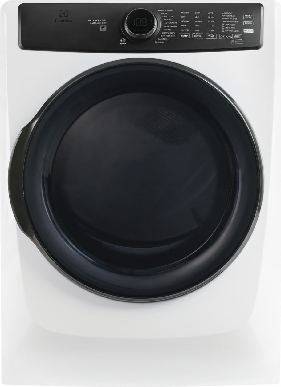 Electrolux ELFG7738AW 27 Inch Front Load Gas Dryer White