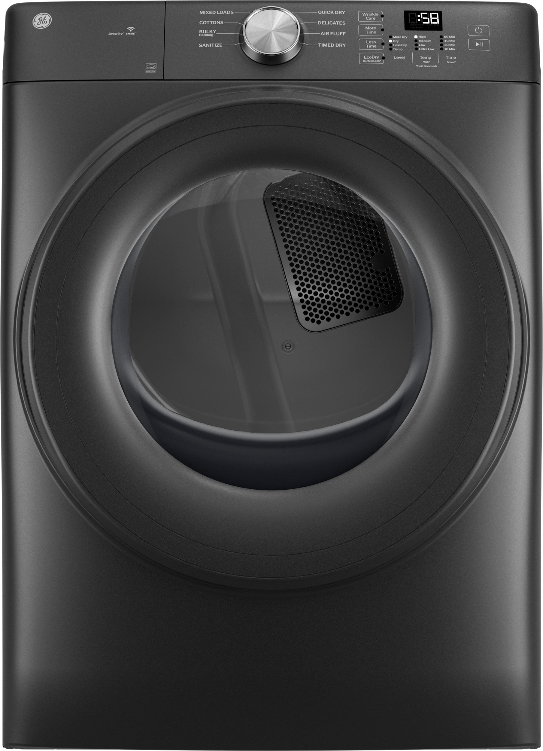 GE GFD35ESPYDS 28 Inch Smart Dryer Carbon Graphite