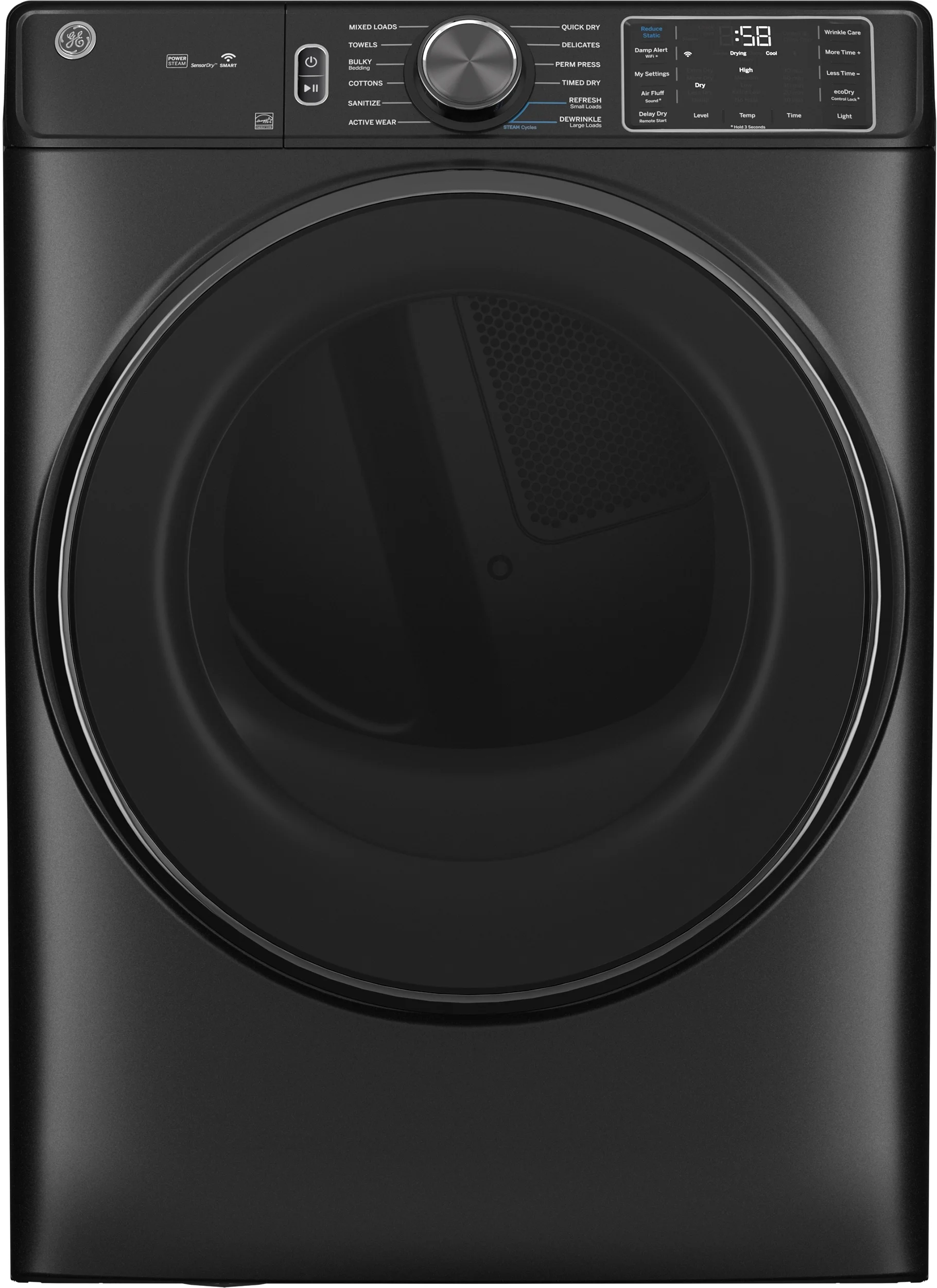 GE GFD65ESPVDS 28 Inch Electric Dryer with 7.8 cu. ft. Capacity