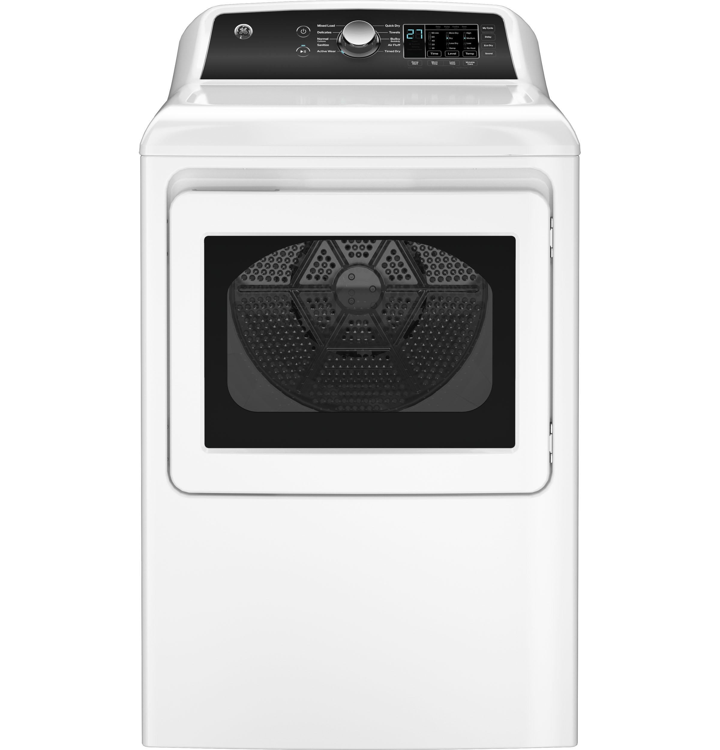 GE GTD58GBSVWS 27 Inch Gas Dryer with 7.4 cu. ft. Capacity