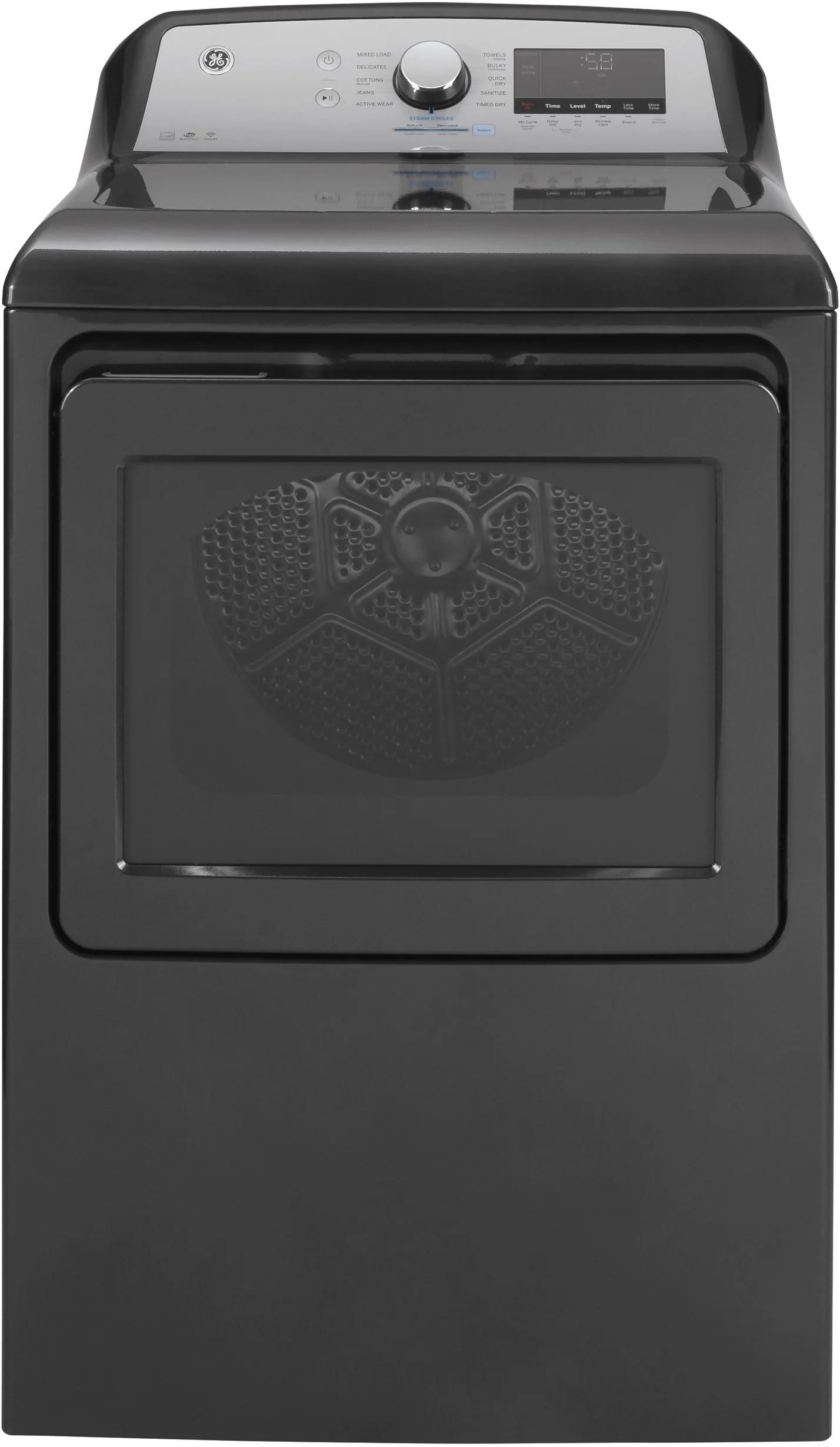 GE 7.4 cu.ft. Diamond Gray Gas Front Load Dryer - Energy Star