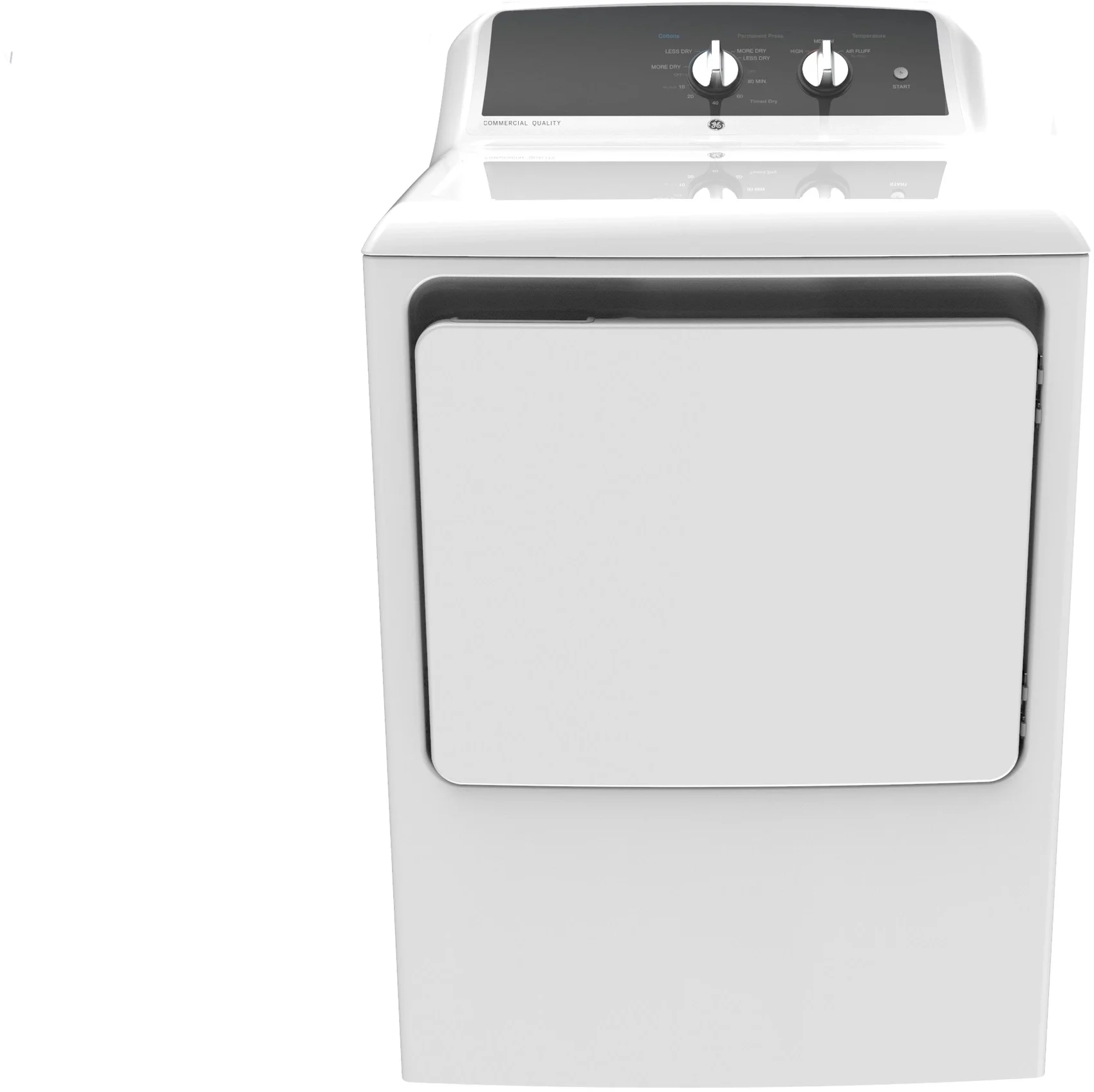 GE GTX52EASPWB 27 Inch Electric Dryer with 6.2 cu. ft. Capacity