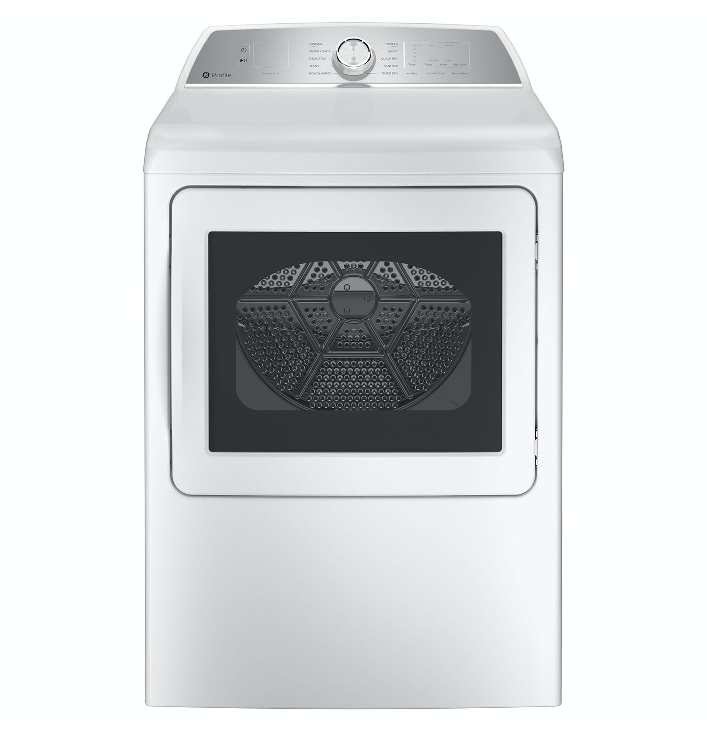 GE Profile PTD60EBSRWS 27 Inch Electric Dryer with 7.4 cu. ft. Capacity