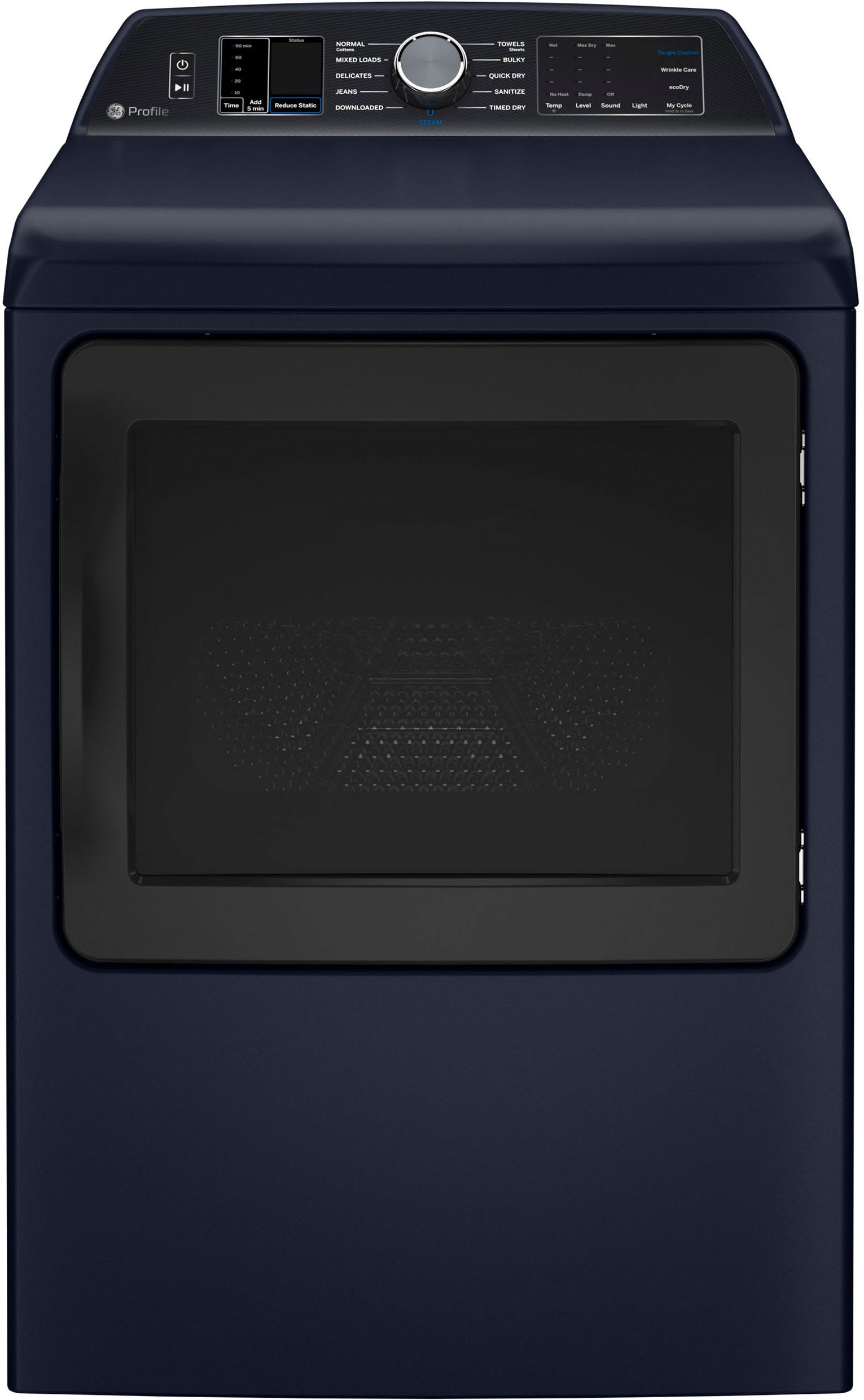 GE PTD80GBPTRS 27 Inch 7.4 Cu. Ft. Profile Dryer Sapphire Blue