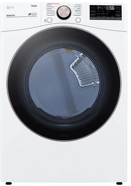 LG DLEX4000W Electric Dryer with 7.4 cu. ft. Capacity