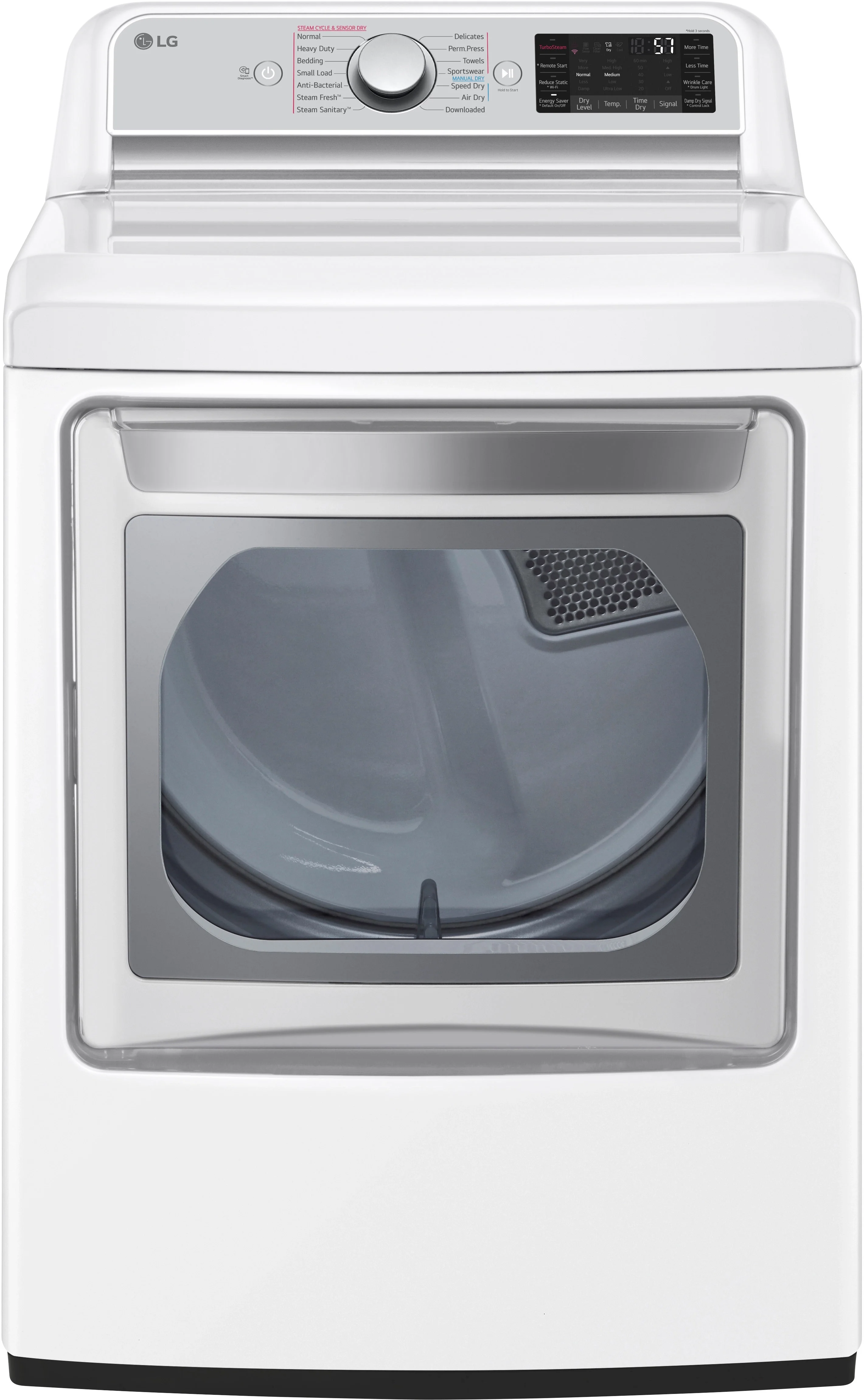 LG DLEX7900WE Electric Dryer with 7.3 cu. ft. Capacity