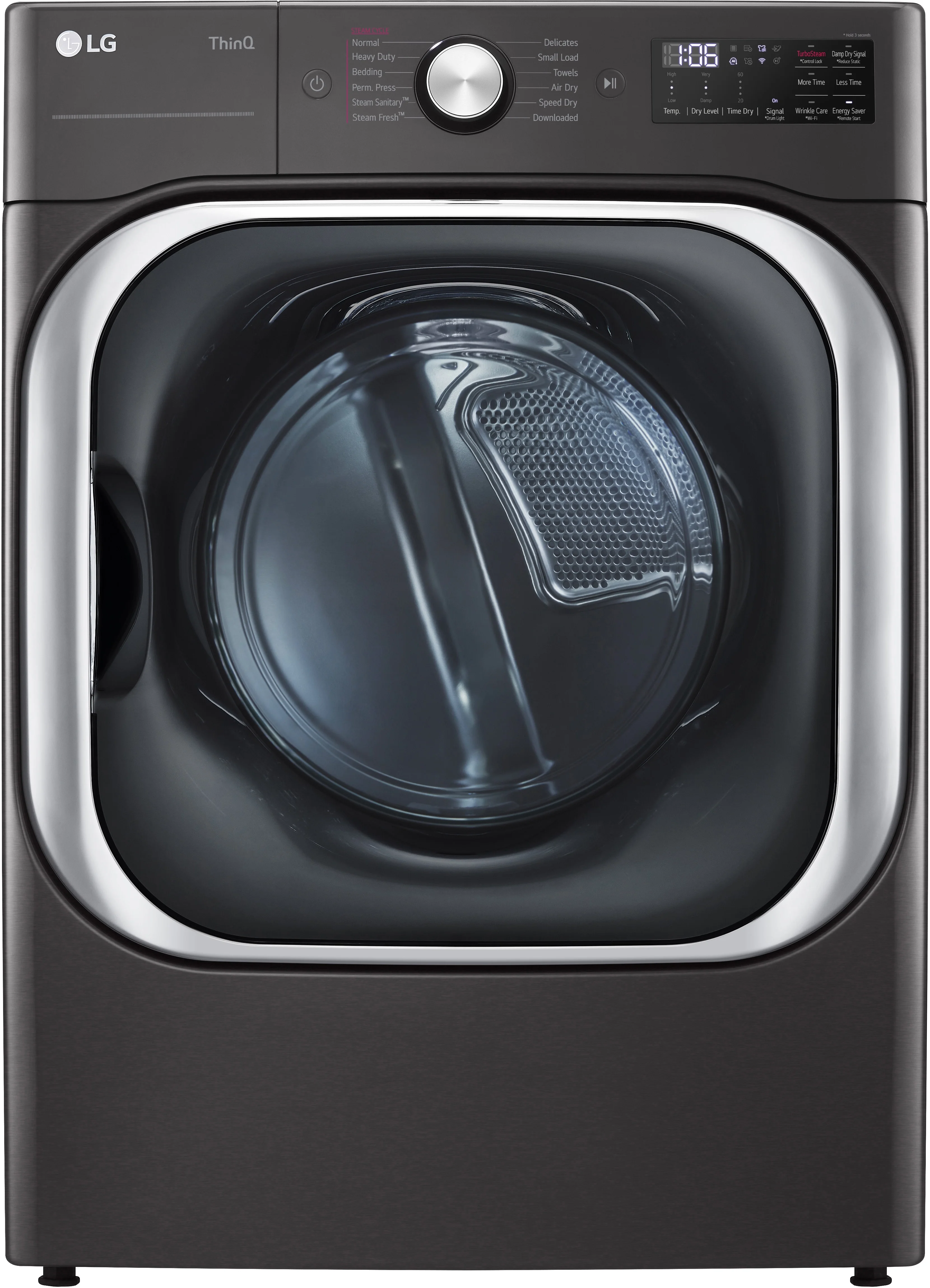 LG DLEX8900B Electric Dryer with 9 cu. ft. Capacity