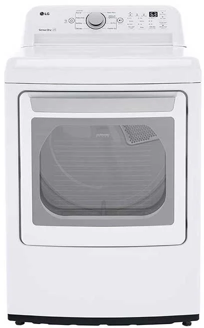 LG DLG7151W 27 Inch Gas Dryer with 7.3 cu. ft. Capacity