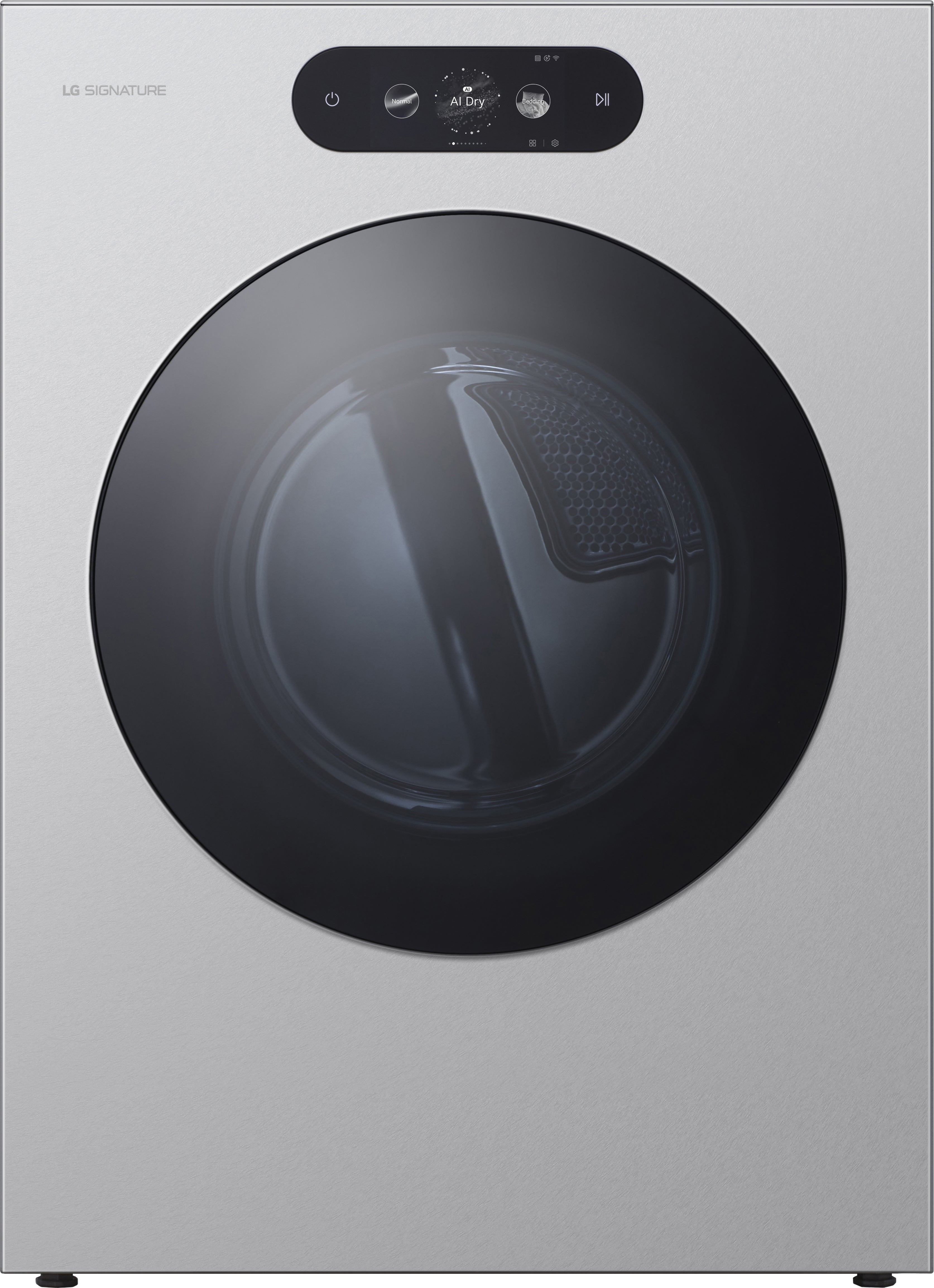 LG DLGX9901S 29 Inch Smart Dryer Brushed Platinum Steel