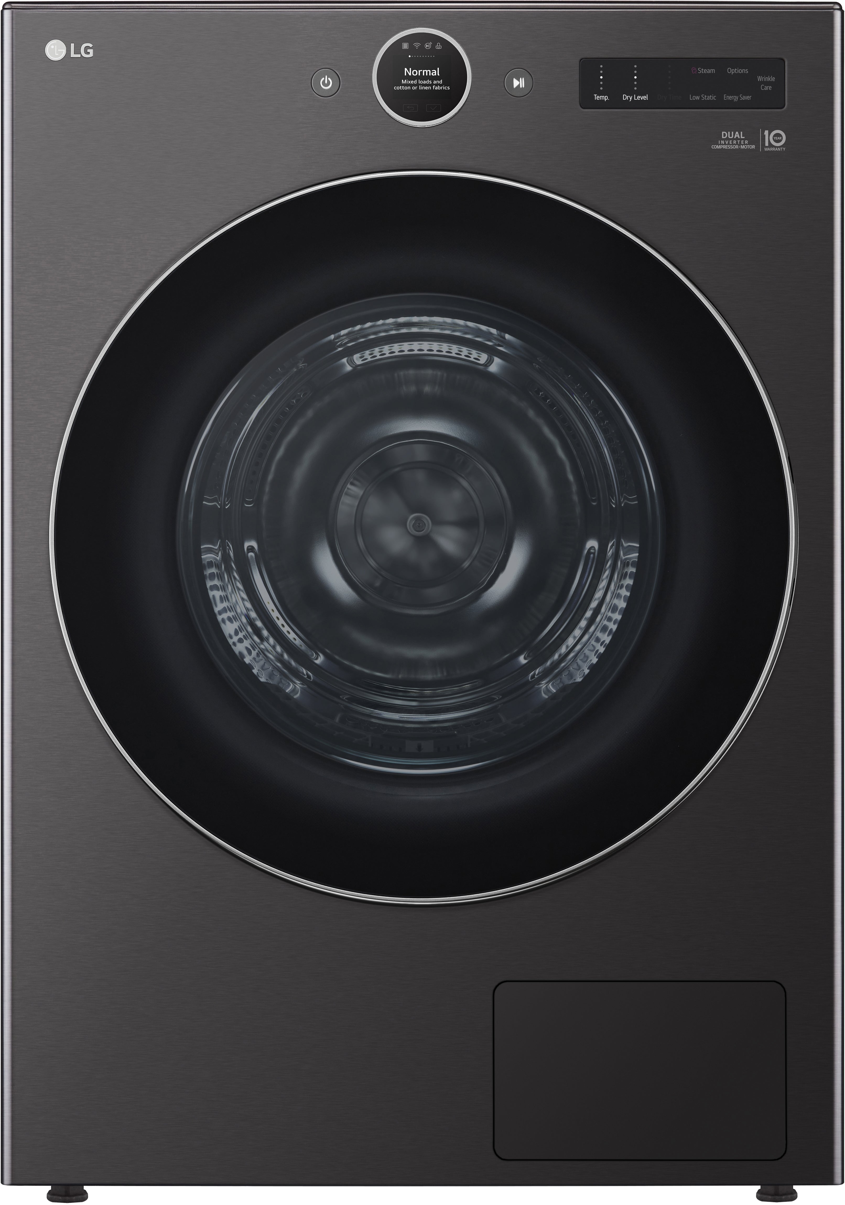 LG DLHC5502B Electric Dryer with 7.8 cu. ft. Capacity