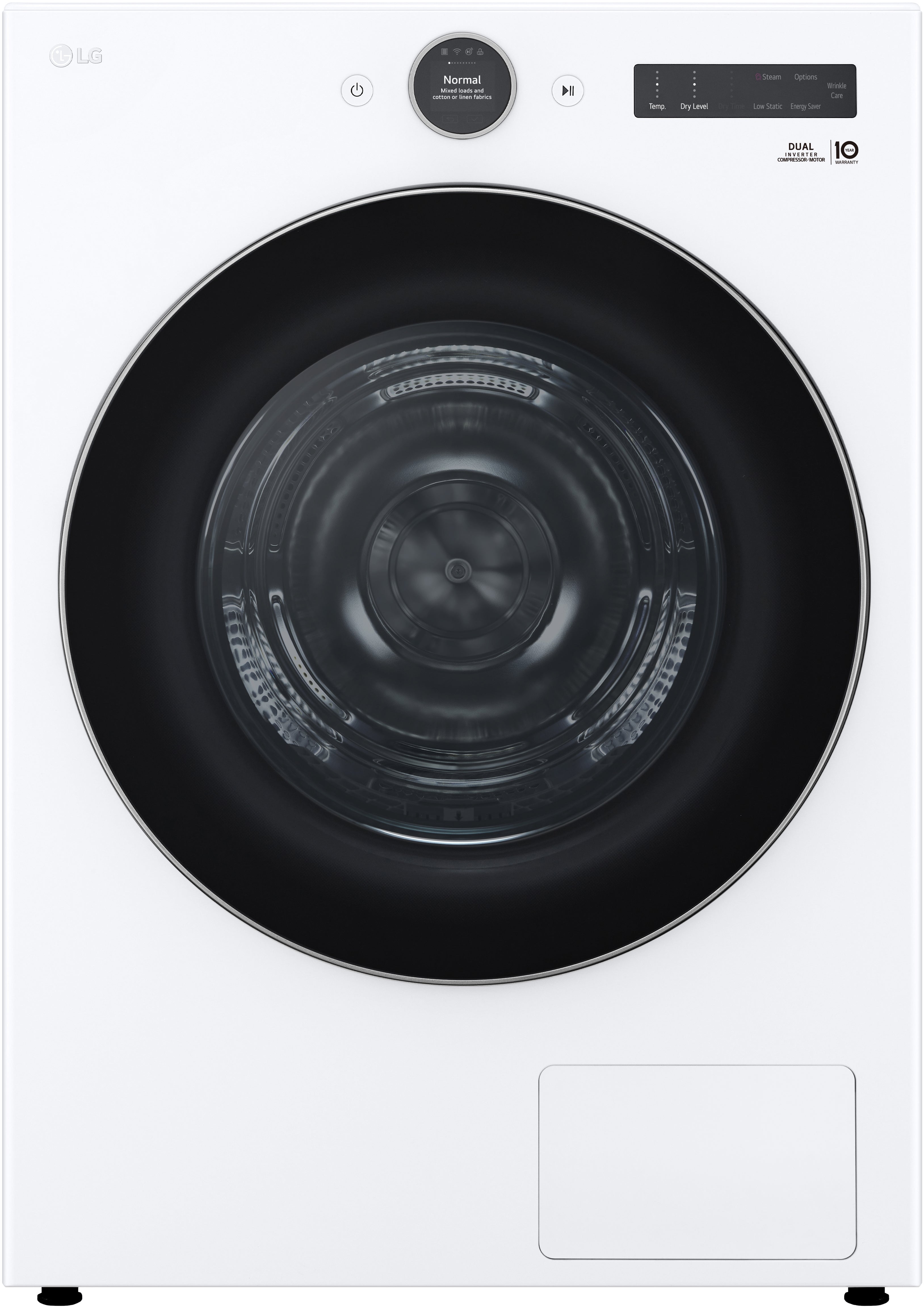 LG DLHC5502W Electric Dryer with 7.8 cu. ft. Capacity