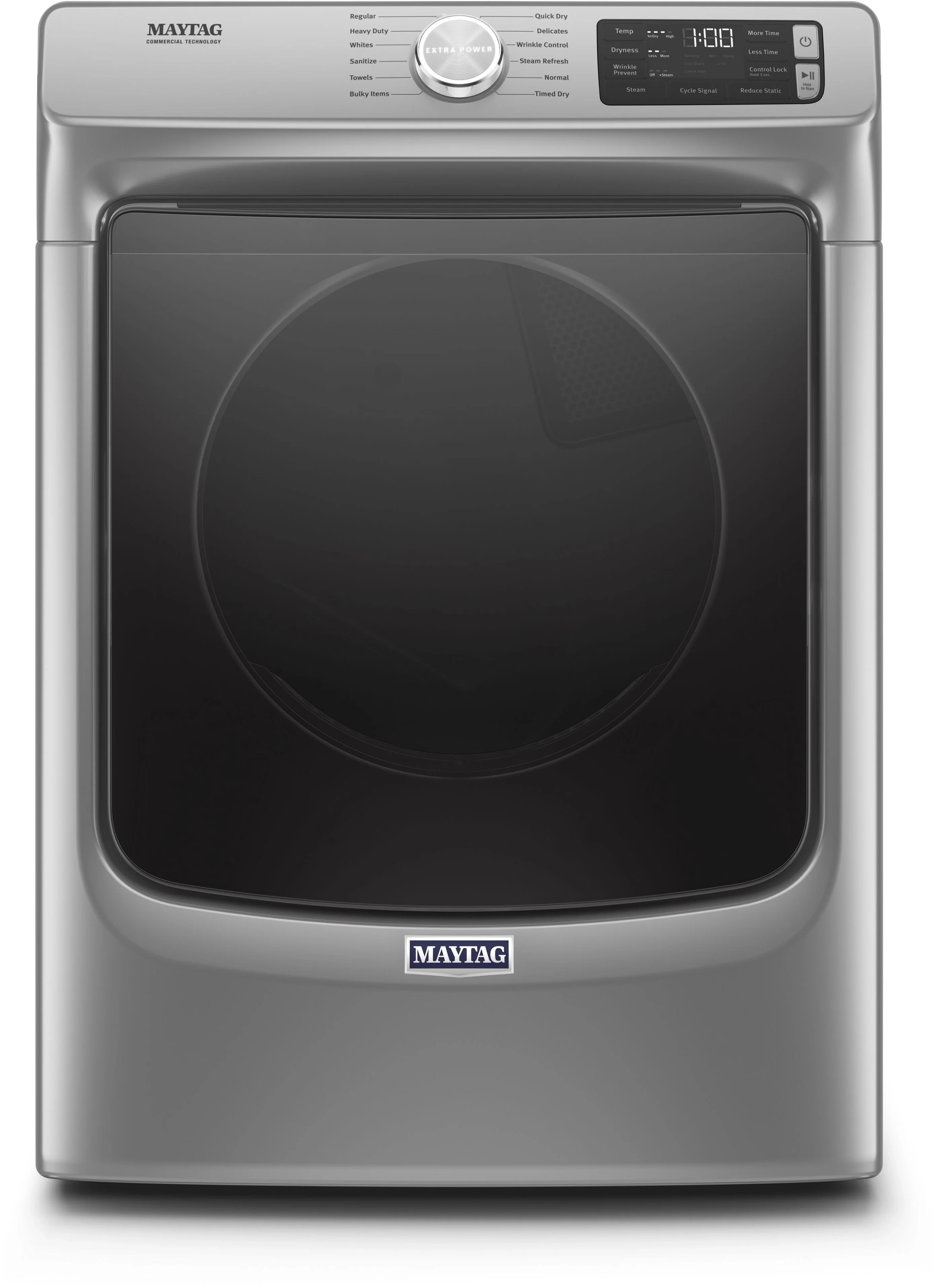 Maytag 7.3 cu.ft. Metallic Slate Front Load Gas Dryer - Energy Star
