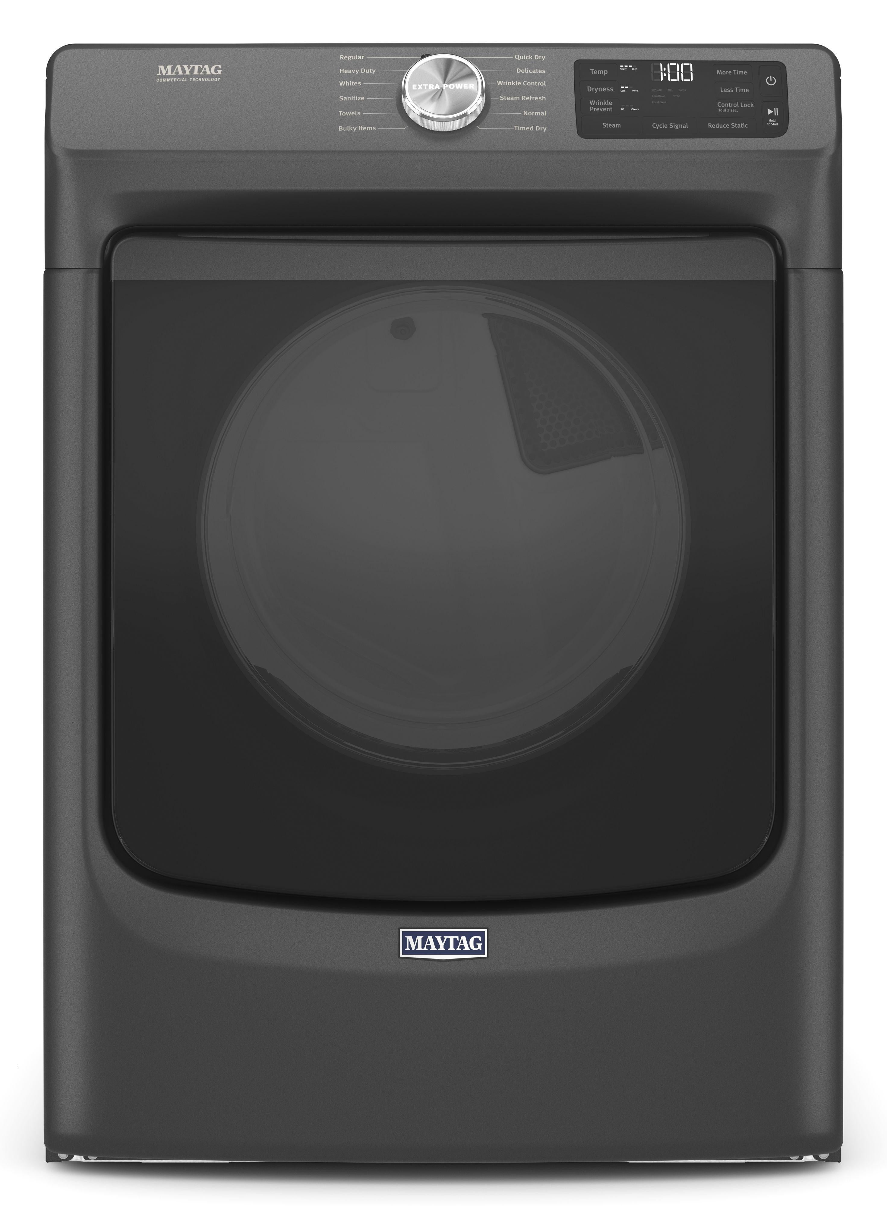 Maytag MGD6630MBK 27 Inch Gas Dryer with 7.3 cu. ft. Capacity