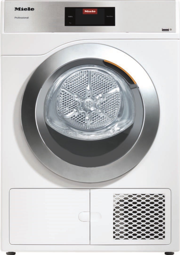 Miele PDR908HPWH Little Giants Series 24 Inch Electric Dryer with 18 lbs. Capacity