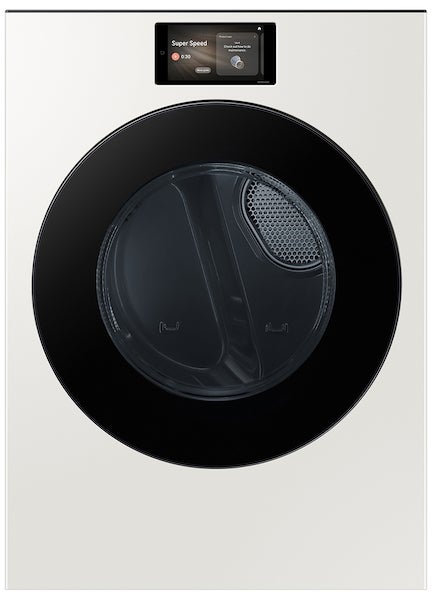 Samsung DV90F53AEY 27 Inch Front Load Ultra Capacity Electric Dryer Ivory