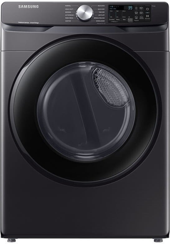 Samsung 7.5 cu. ft. Smart Electric Dryer with Sensor Dry in Brushed Black