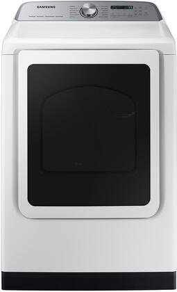 Samsung DVE55CG7100W 27 Inch Electric Dryer with 7.4 cu. ft. Capacity