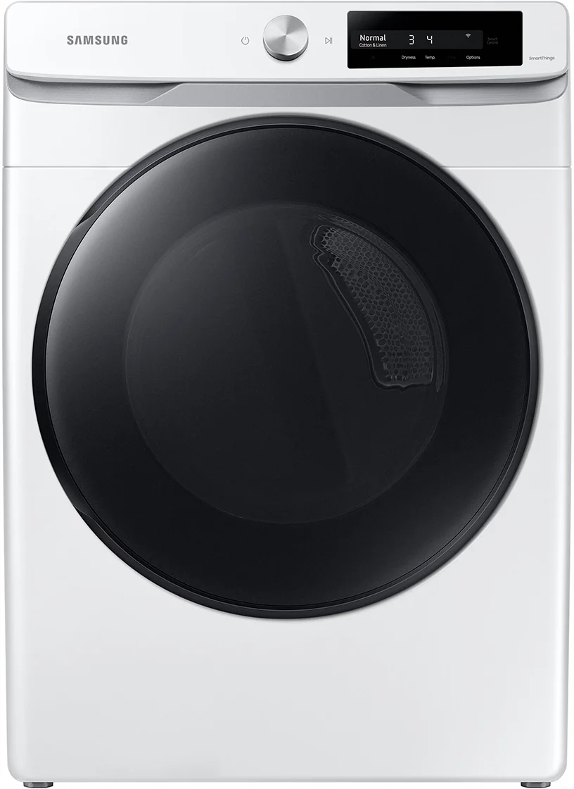 Samsung DVG45A6400W 27 Inch Gas Dryer with 7.5 cu. ft. Capacity