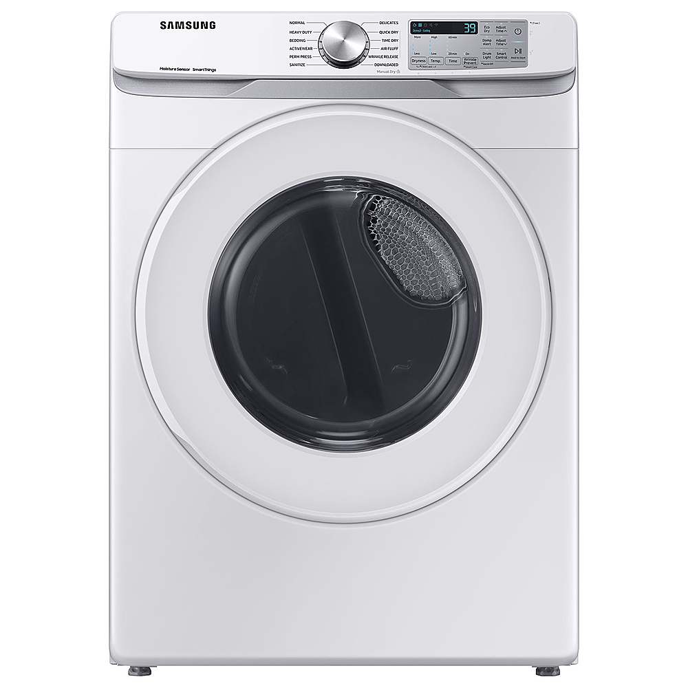 Samsung DVG51CG8000W 27 Inch Gas Dryer with 7.5 cu. ft. Capacity