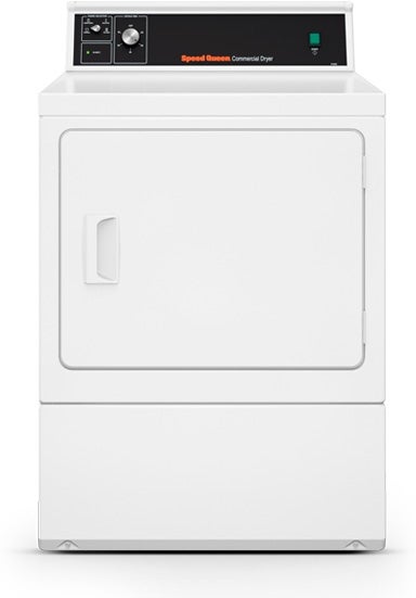 Speed Queen SDEMNRGS173TW01 27 Inch Commercial Electric Single Pocket Dryer with 7 cu. ft. Capacity