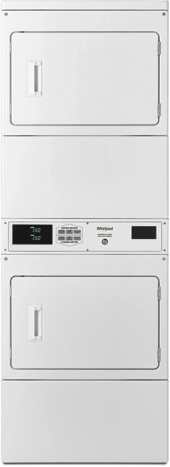 Whirlpool Commercial 14.8 cu.ft. White Electric Stack Dryer