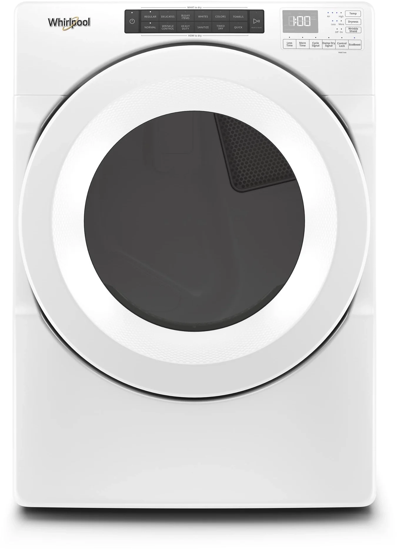 Whirlpool 7.4 cu.ft. White Front Load Electric Dryer - Energy Star