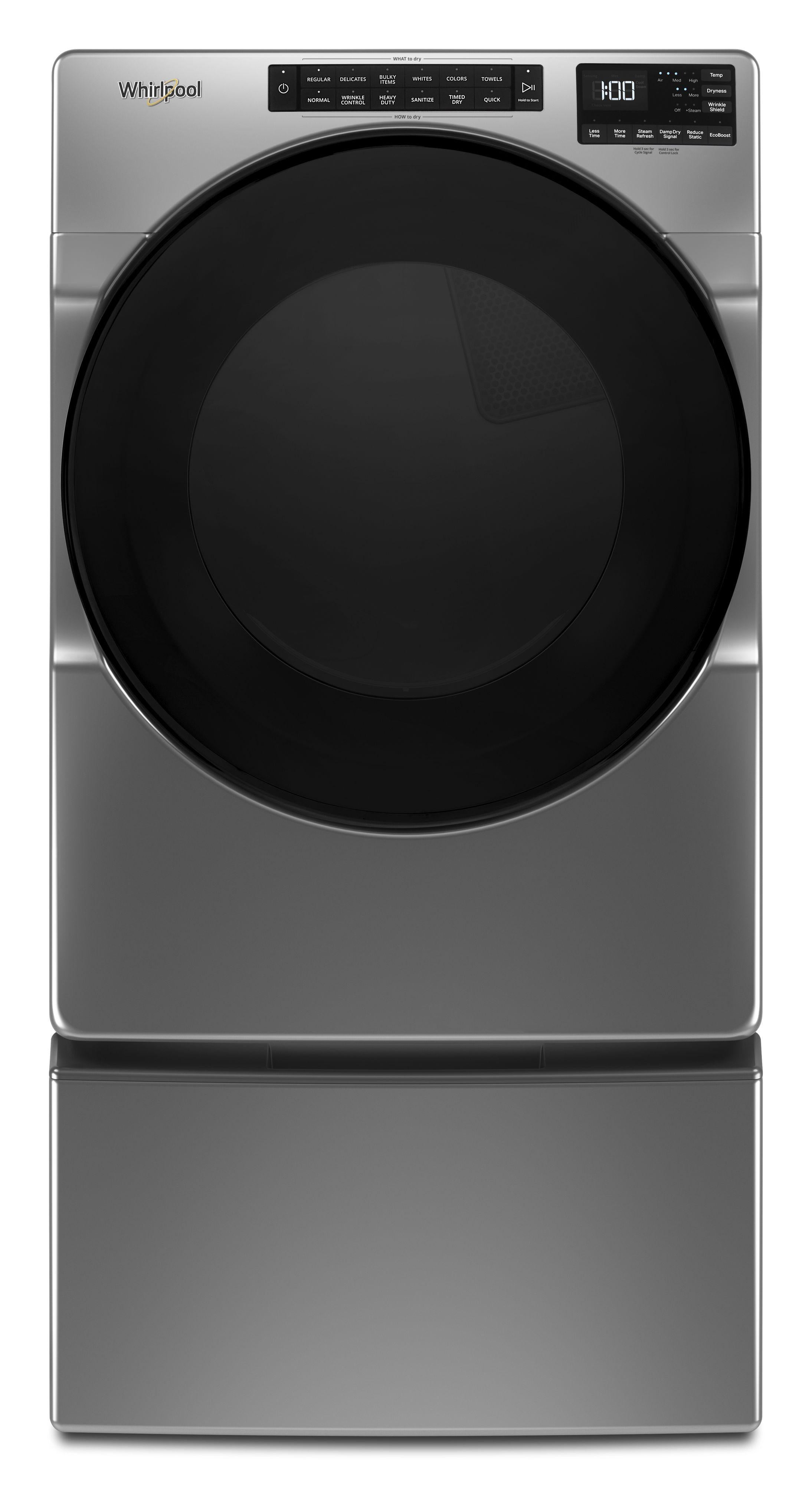 Whirlpool WED6605MC 27 Inch Electric Dryer with 7.4 cu. ft. Capacity