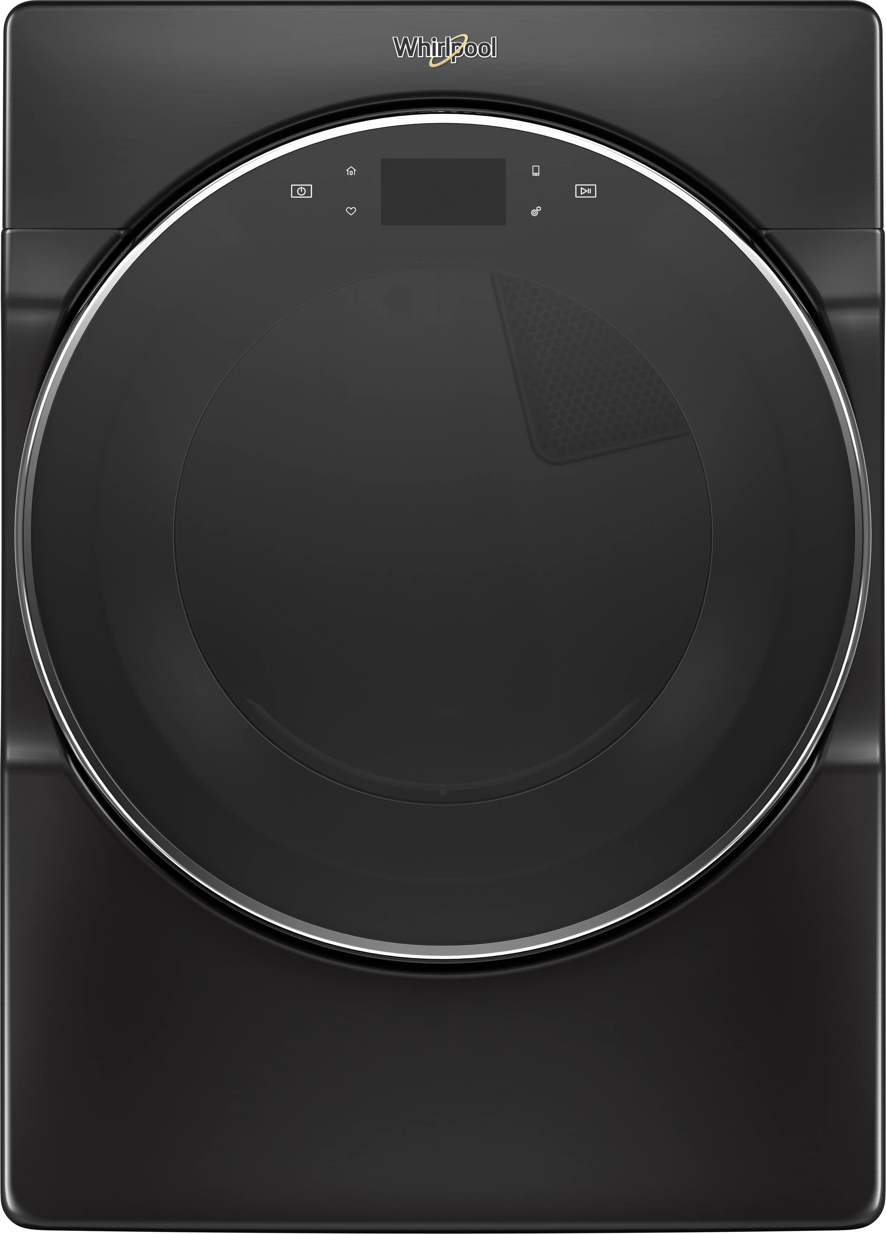Whirlpool 7.4 cu.ft. Black Shadow Front Load Electric Dryer with Sanitize & Remote Start - Energy Star