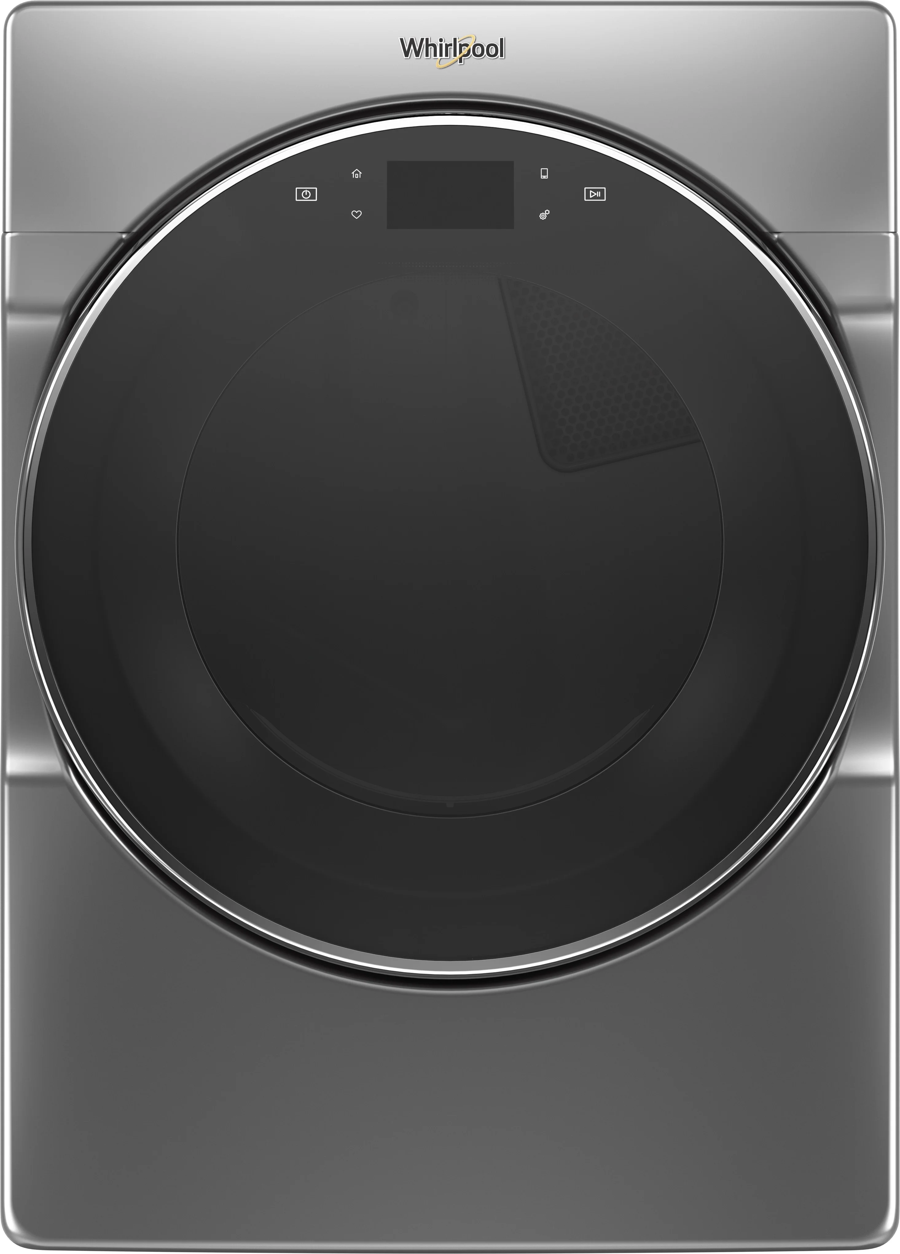 Whirlpool 7.4 cu.ft. Chrome Shadow Front Load Electric Dryer with Sanitize & Remote Start - Energy Star