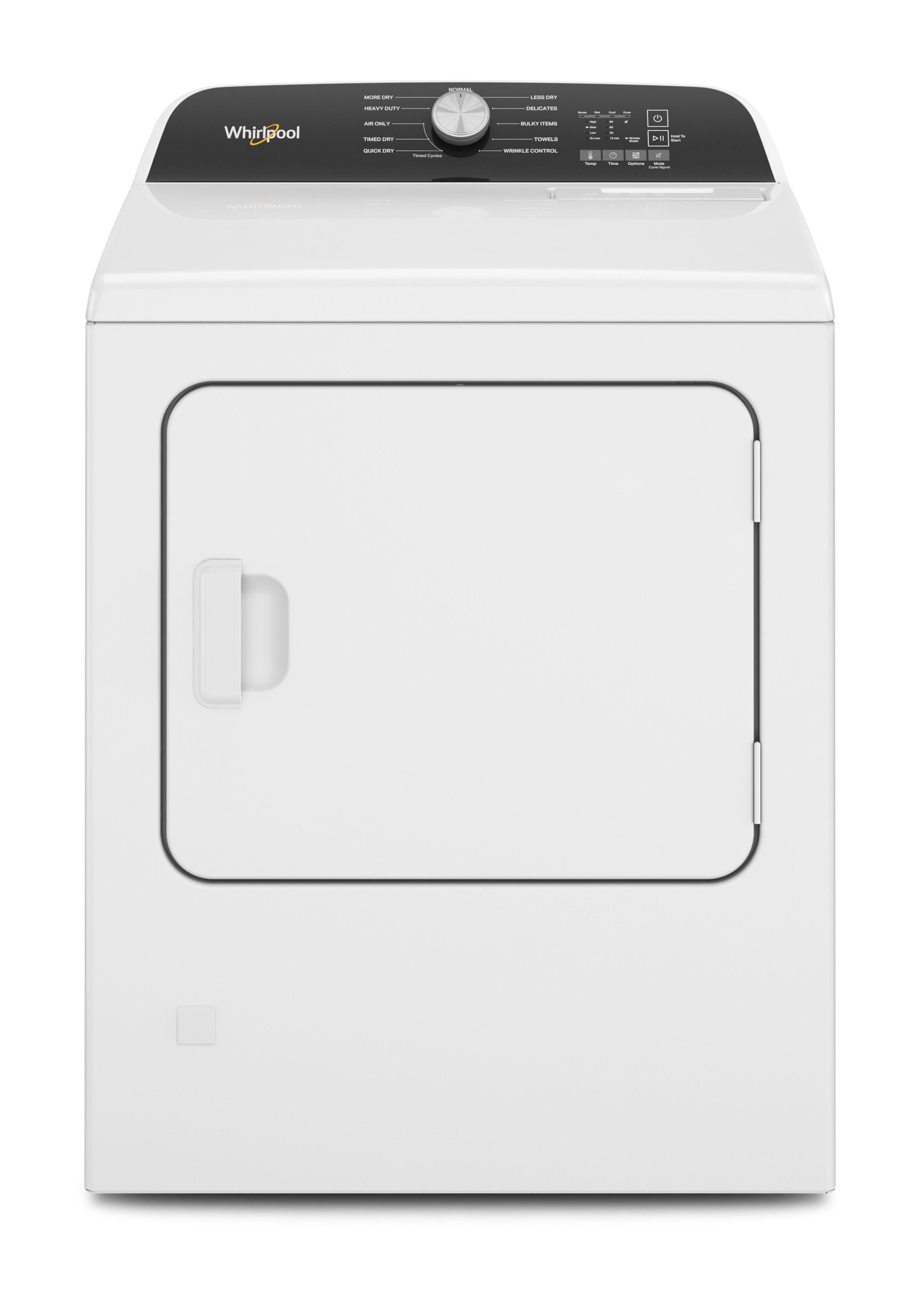 Whirlpool WGD500CMW  29 Inch Gas Dryer with 7 cu. ft. Capacity