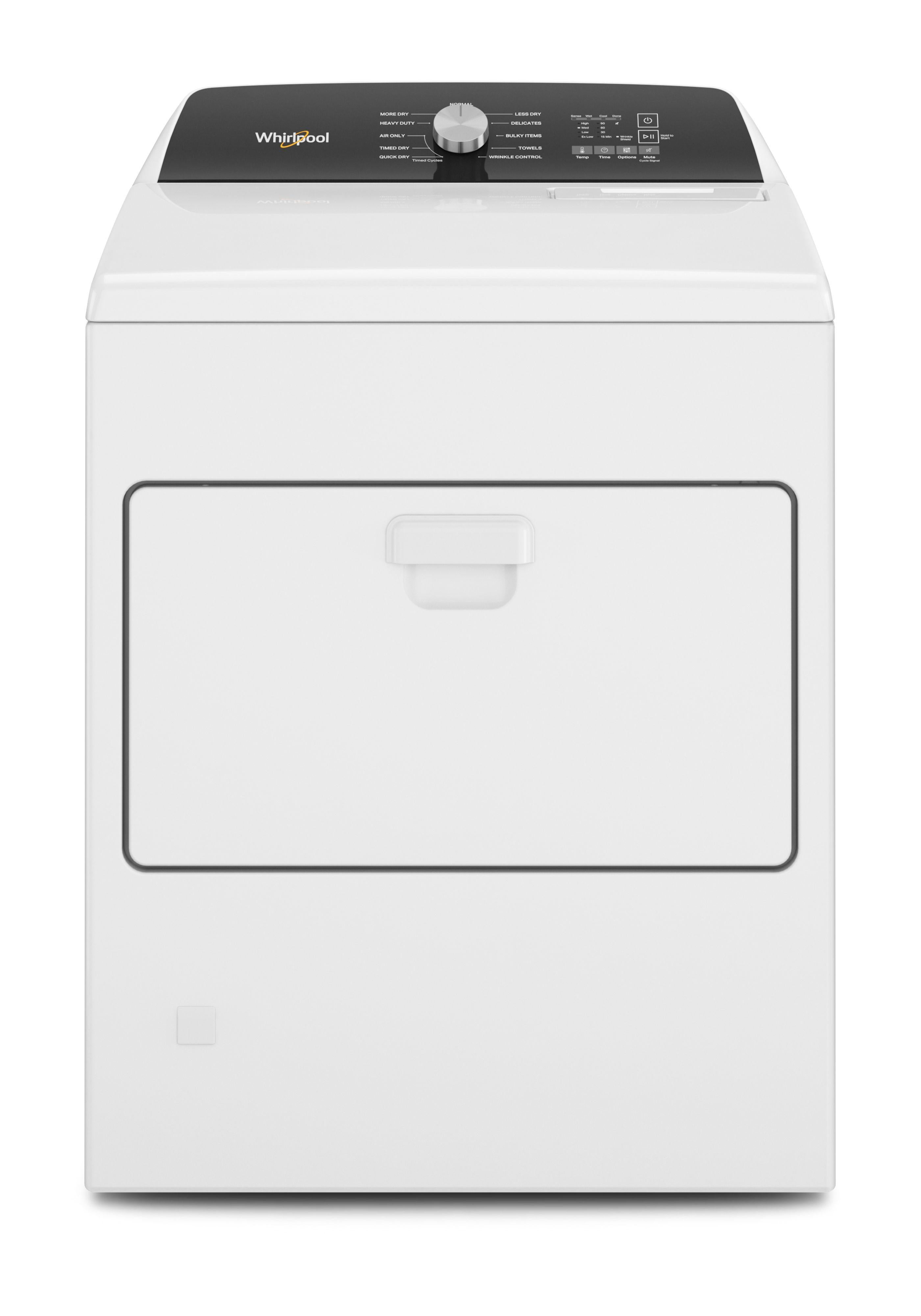 Whirlpool WGD500RLW 29 Inch Gas Dryer with 7 cu. ft. Capacity