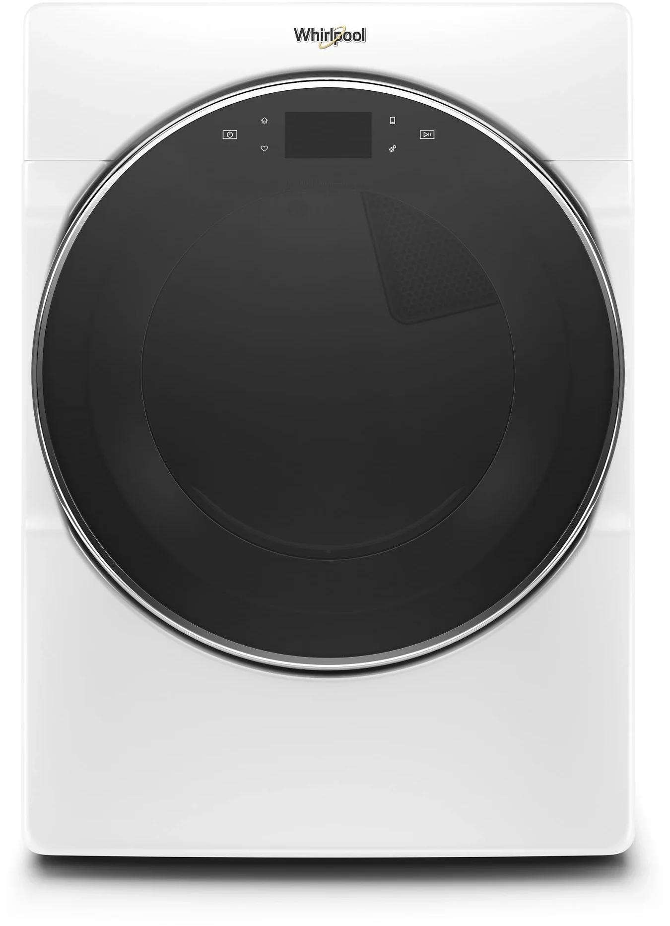 Whirlpool 7.4 cu.ft. White Front Load Gas Dryer with Sanitize & Remote - Energy Star
