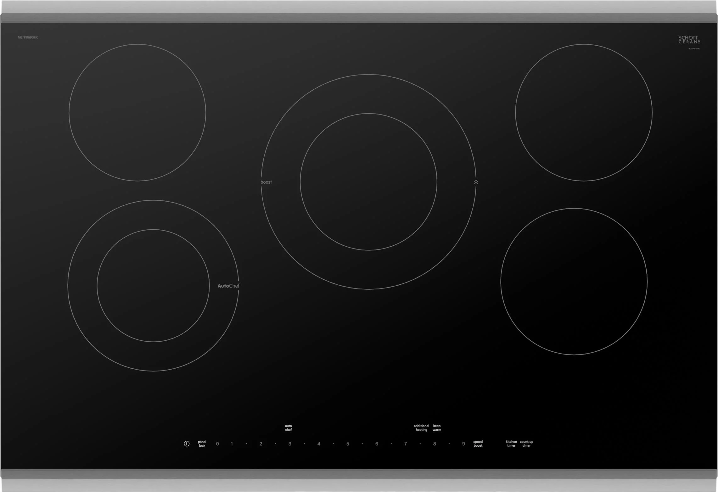 Bosch Benchmark NETP069SUC 30 Inch Electric Smoothtop Cooktop