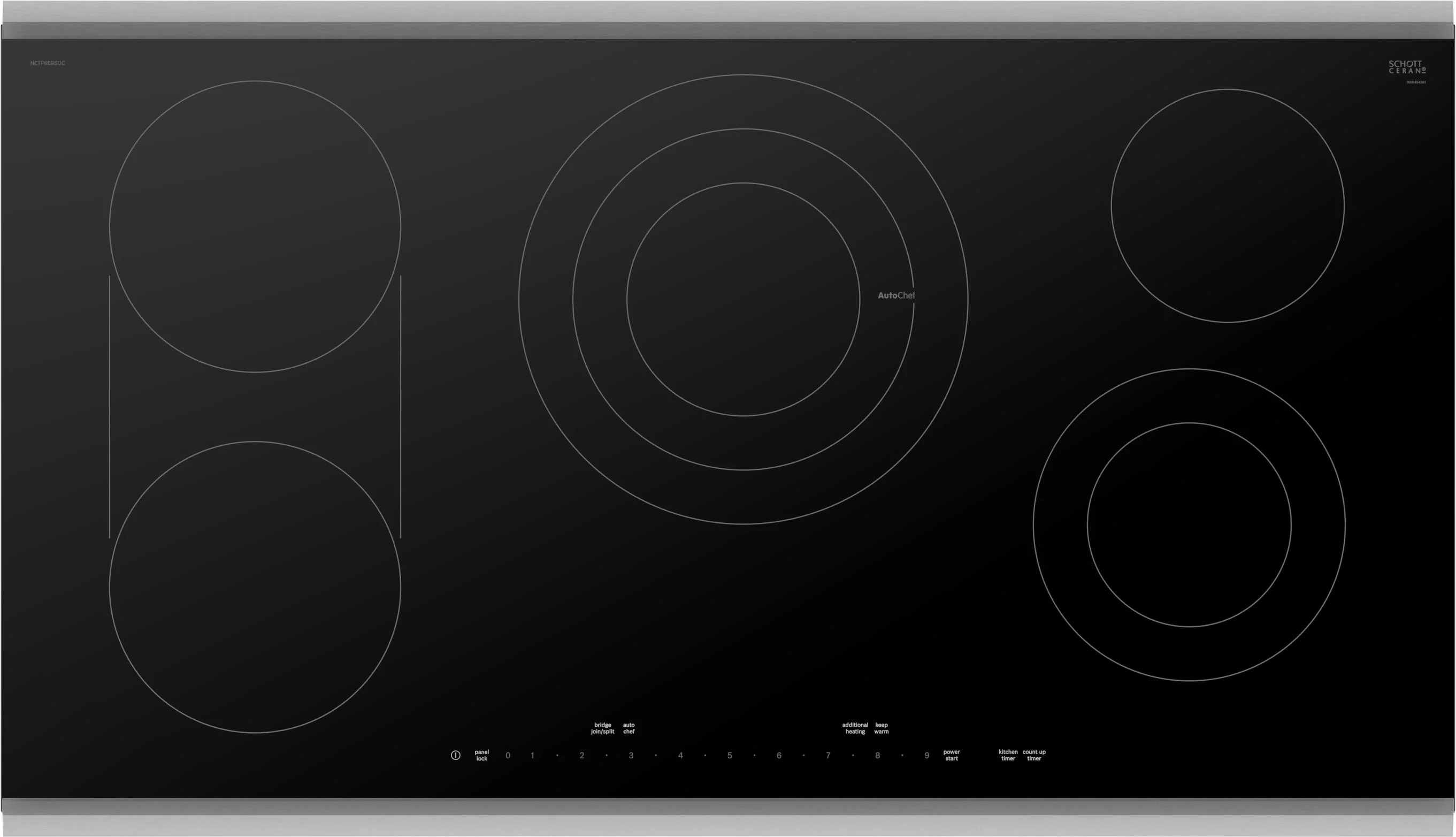 Bosch Benchmark NETP669SUC 36 Inch Electric Smoothtop Cooktop