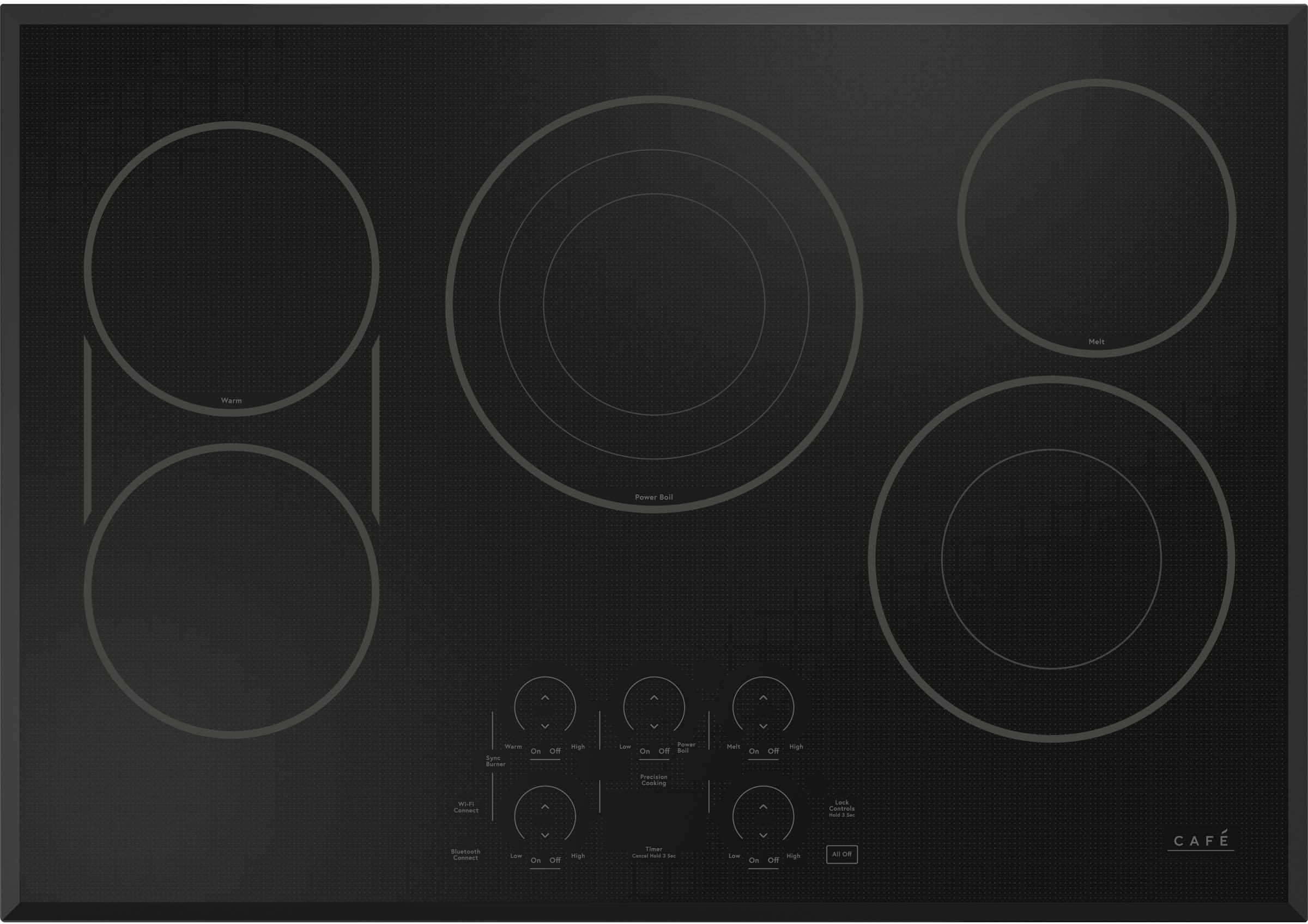 Cafe CEP90301TBB 30 Inch Electric Smoothtop Cooktop