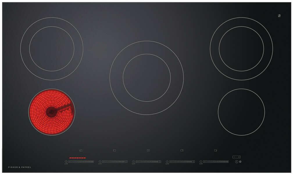 Fisher Paykel CE365DTB1 5 Series 36 Inch Electric Smoothtop Cooktop